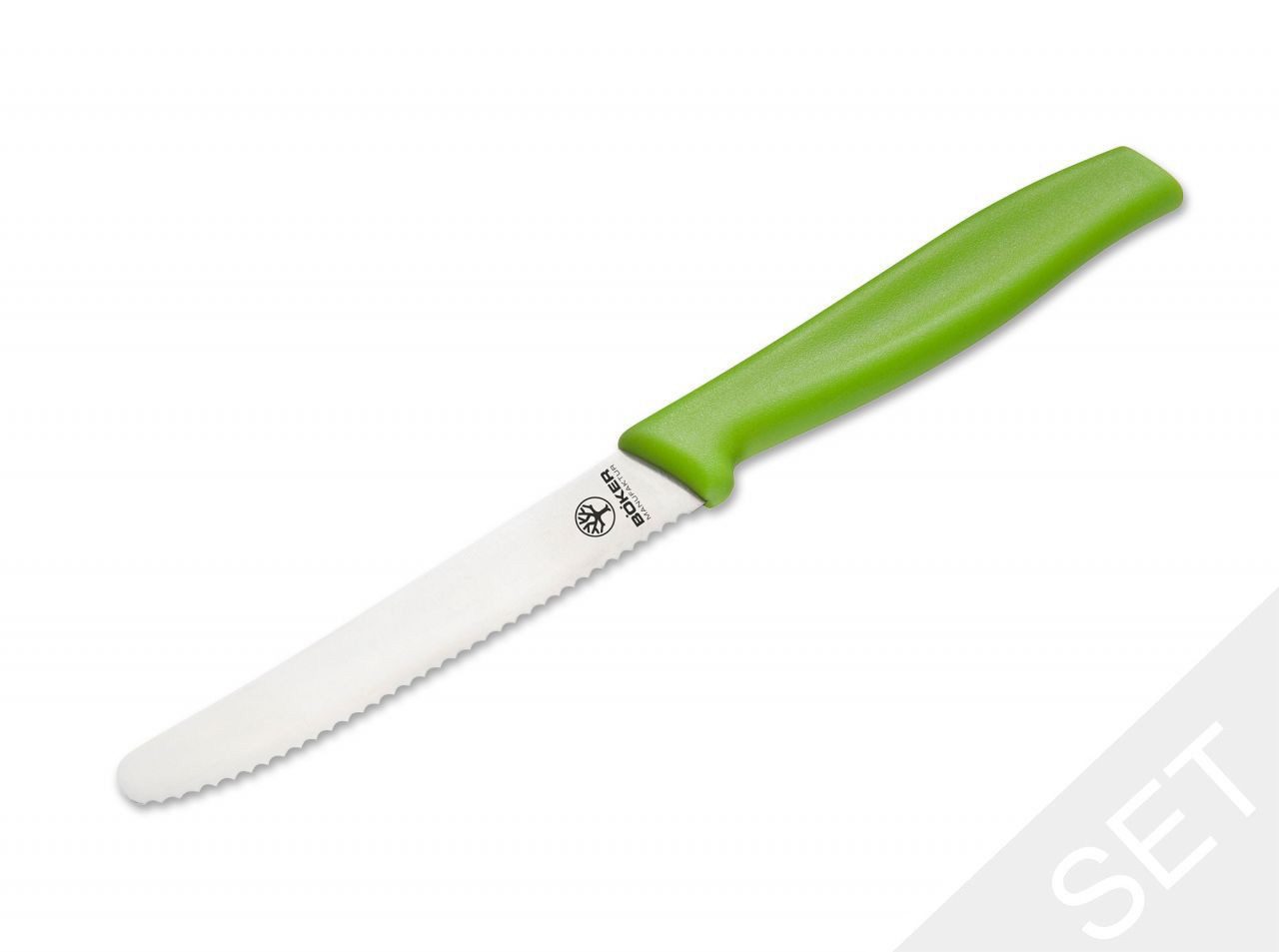 Böker Besteck-Set Brötchenmesser Grün Set 6 Stück