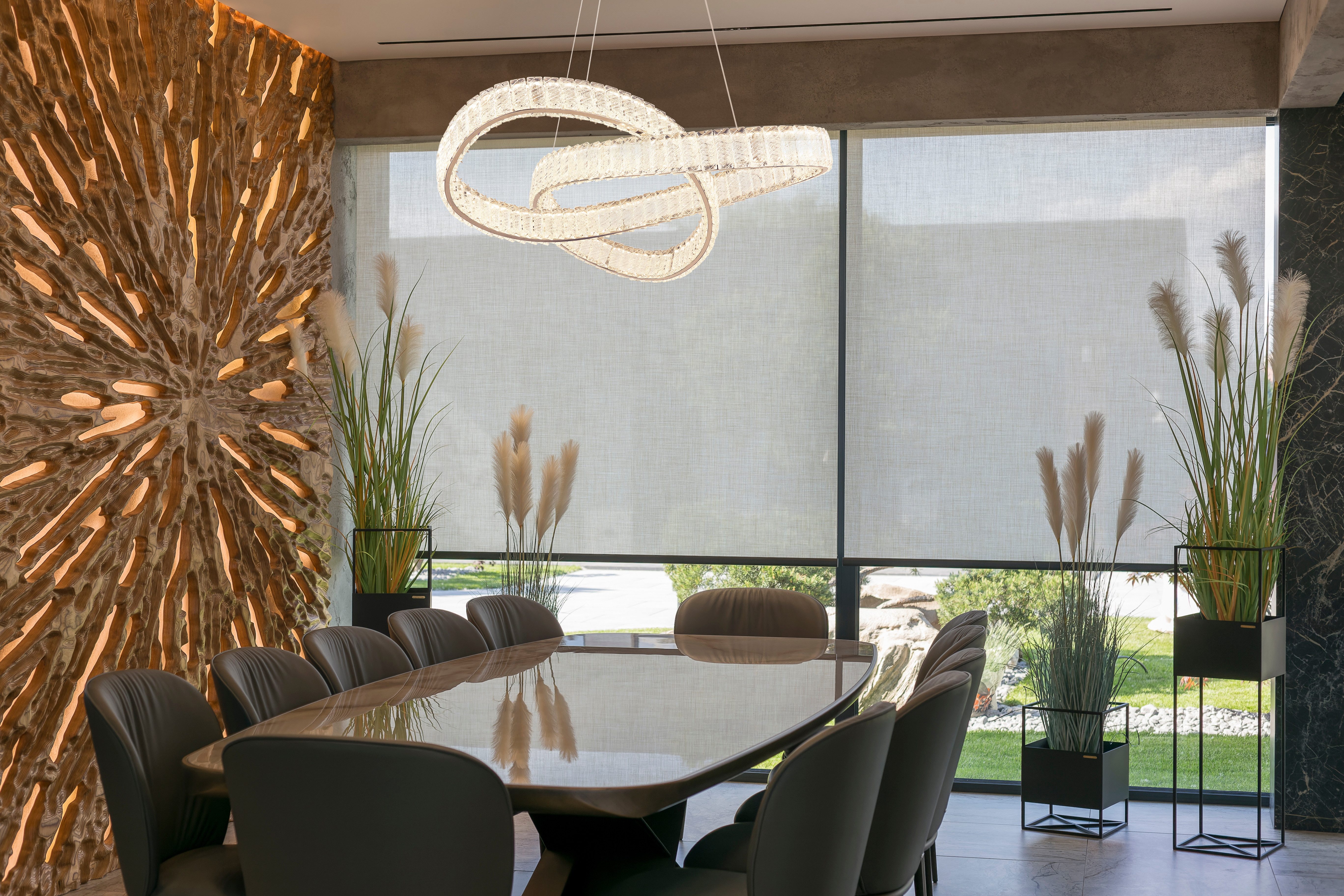 GLOBO LIGHTING Hängeleuchte MUCKY, Dimmfunktion, Memoryfunktion, Nachtlichtfunktion, mehrere Helligkeitsstufen, LED fest integriert, warmweiß - kaltweiß, Hängelampe Esszimmer-Leuchte Esstischleuchte Wohnzimmer