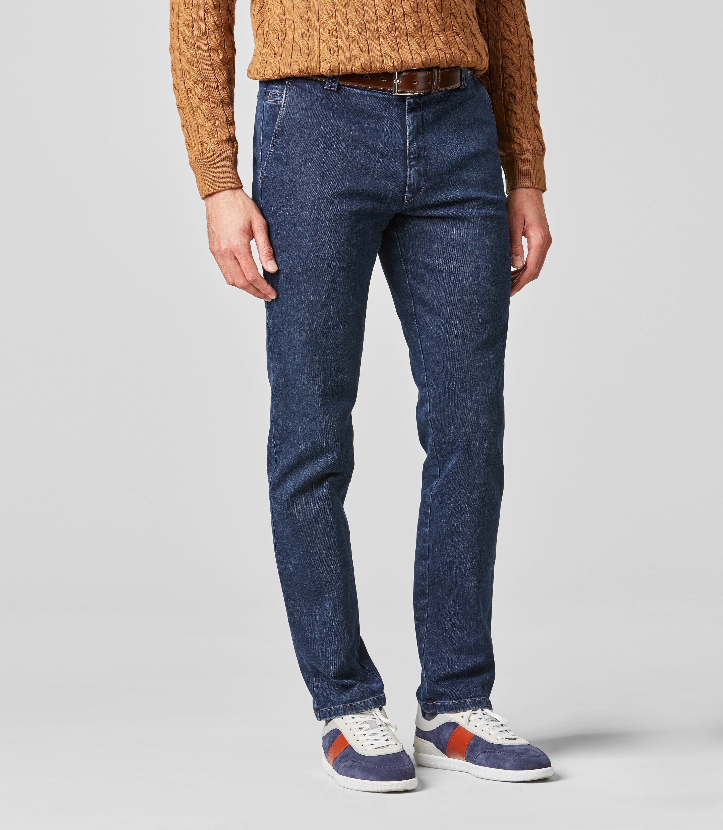 5-Pocket-Jeans MEYER BONN dark blue denim 2-4543-18