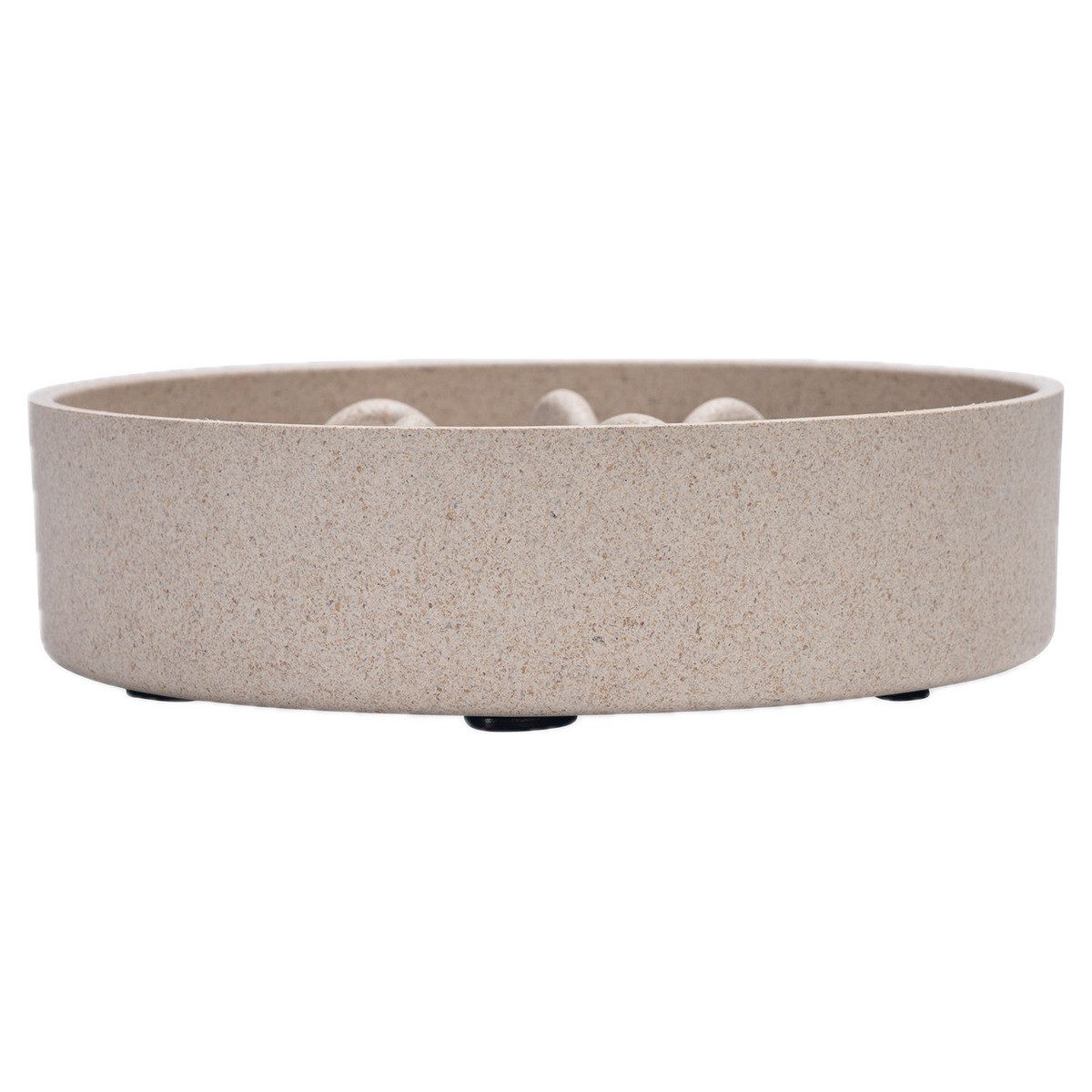 Designed By Lotte Antischlingnapf Antischling-Napf Pom beige aus Bambus für Hunde