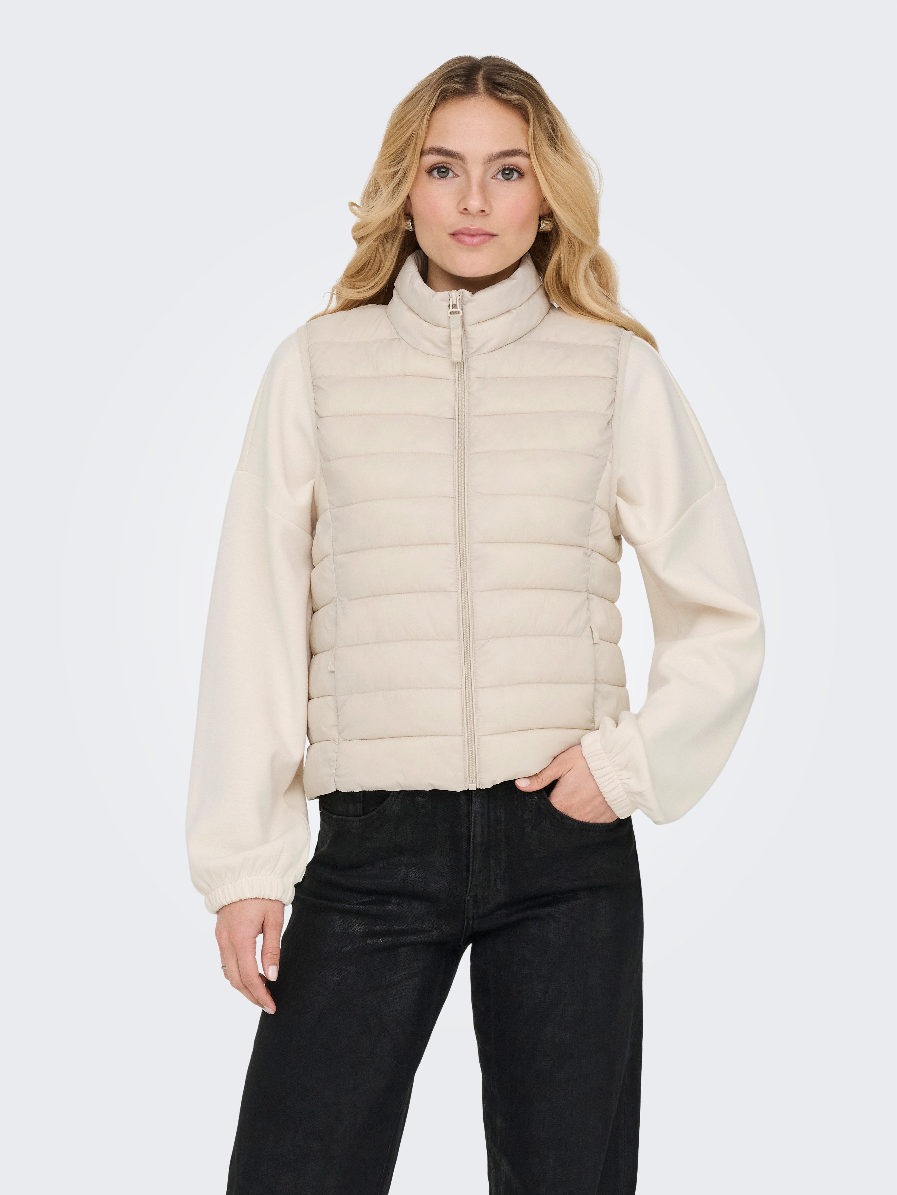 ONLY Steppweste ONLTAHIA LW QUILTED WAISTCOAT OTW CC OTW leicht glänzende O günstig online kaufen