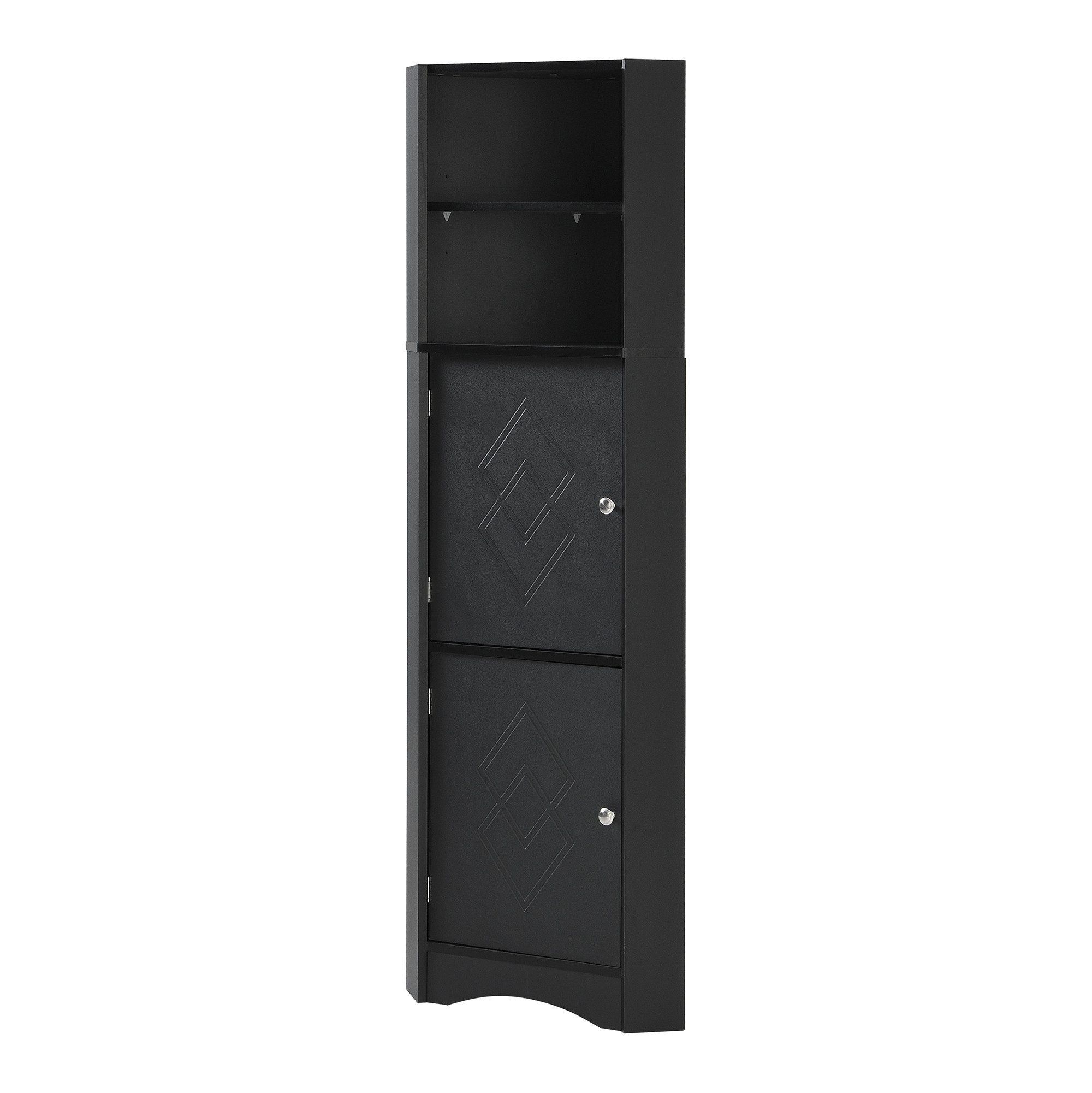 KLAM HOME Hochschrank Badschrank, Badmöbel, Eckschrank günstig online kaufen