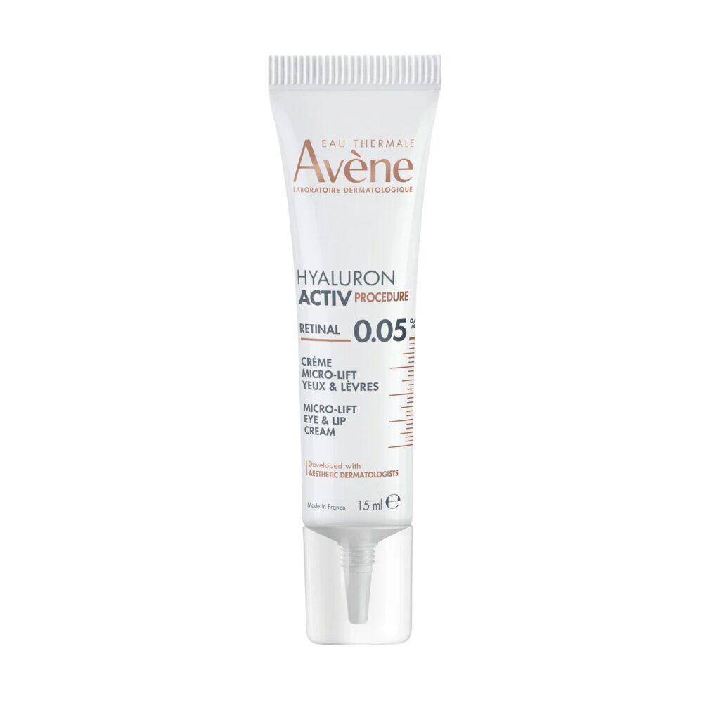 Avene Augencreme HYALURON ACTIV PROCEDURE Microlift-Creme für Augen und Lippen 15 ml