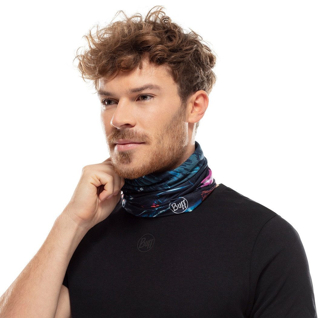 Buff Multifunktionstuch CoolNet UV+ (kühlende Wirkung) Xcross Multi dunkelblau
