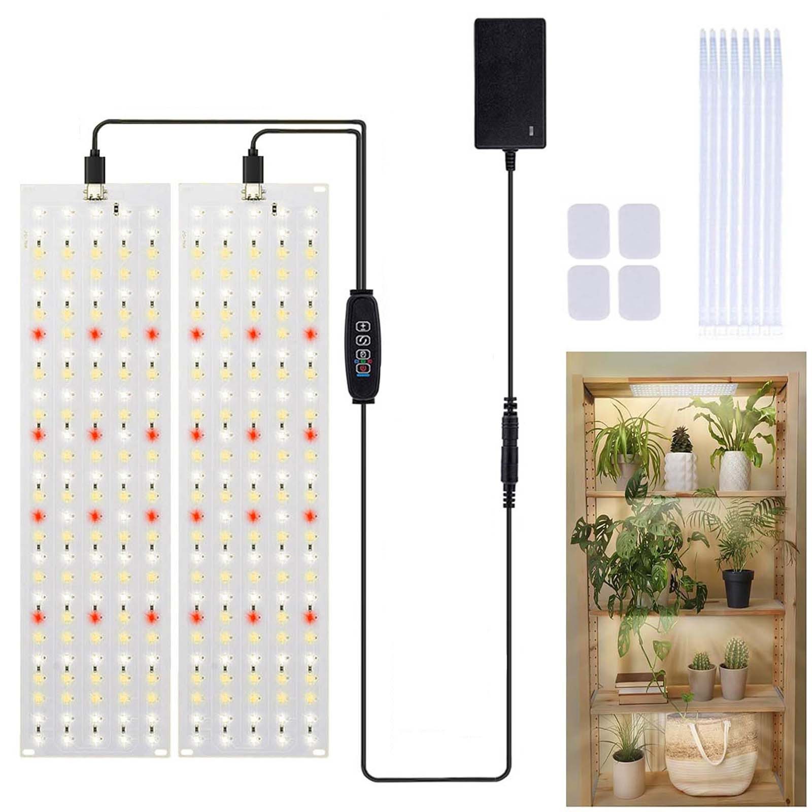 Jibenhome Pflanzenlampe Ultradünne LED Wachstumslichter, Vollspektrum-Pflan günstig online kaufen