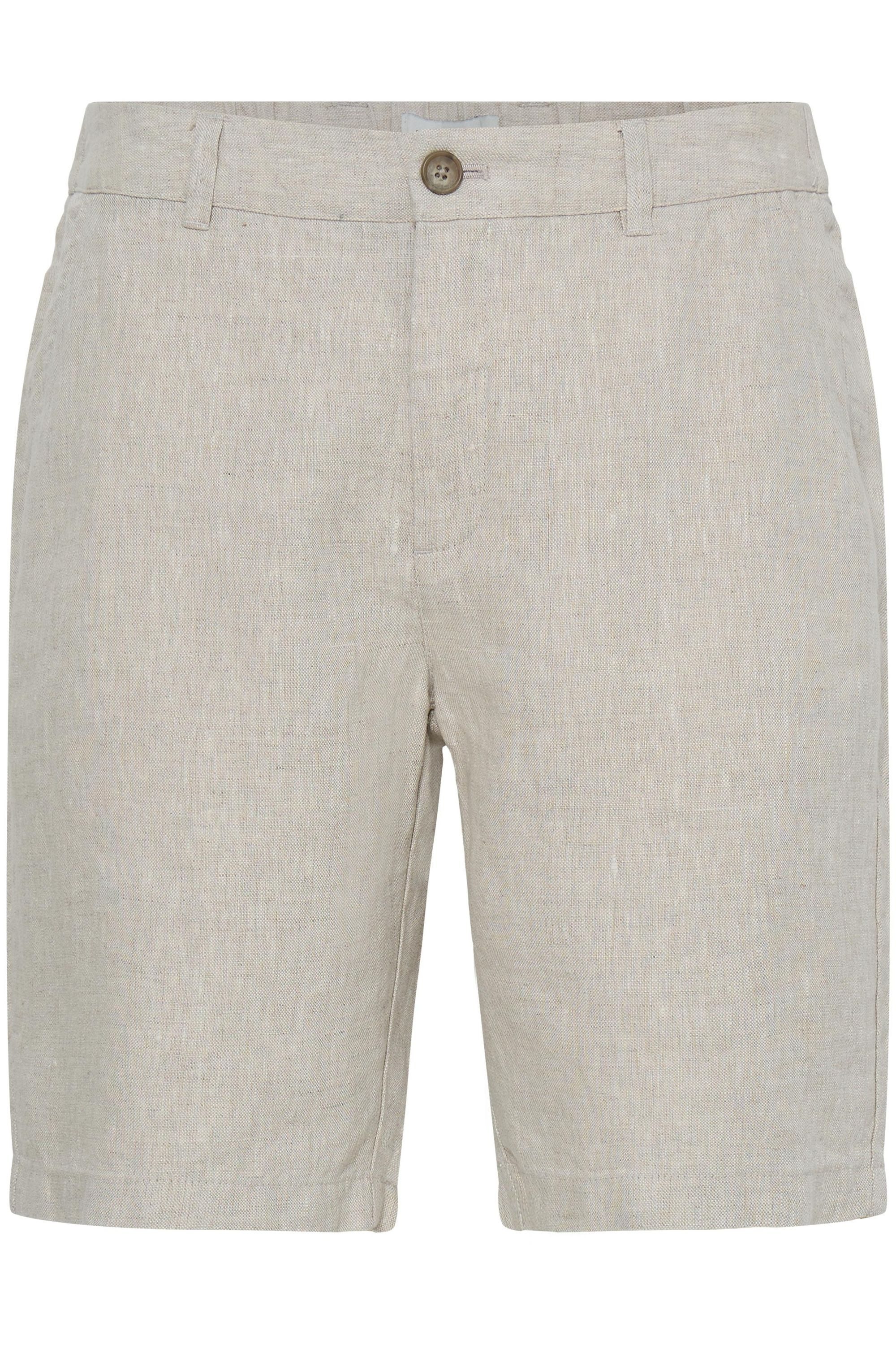 Casual Friday Leinenhose CFPANDRUP Leichte Shorts aus 100% Leine