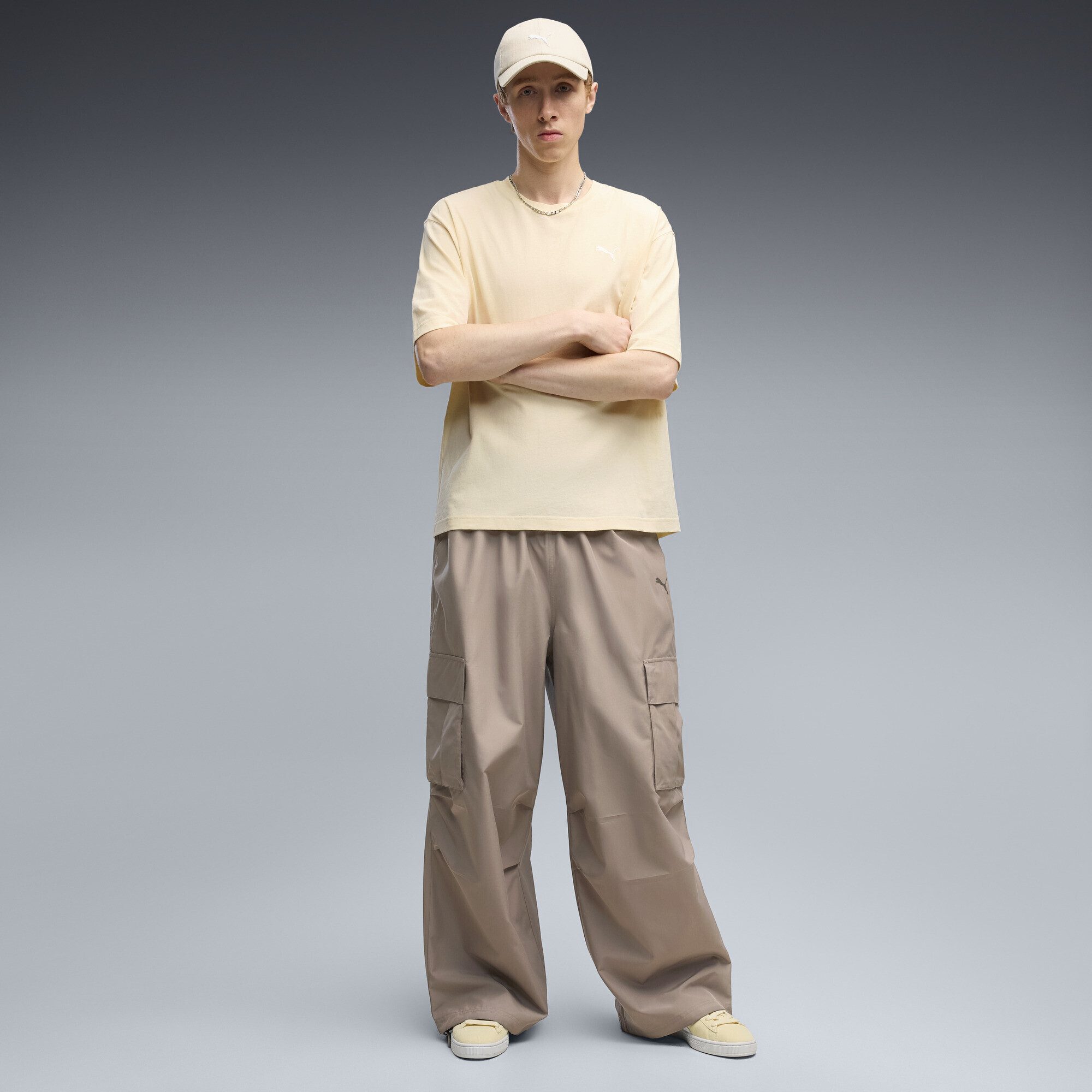PUMA Sporthose Essentials Extreme Oversized Cargohose Herren