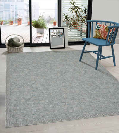 Teppich Calgary - robuster Outdoor Teppich, auch für Küche oder Esszimmer, the carpet, Rechteck