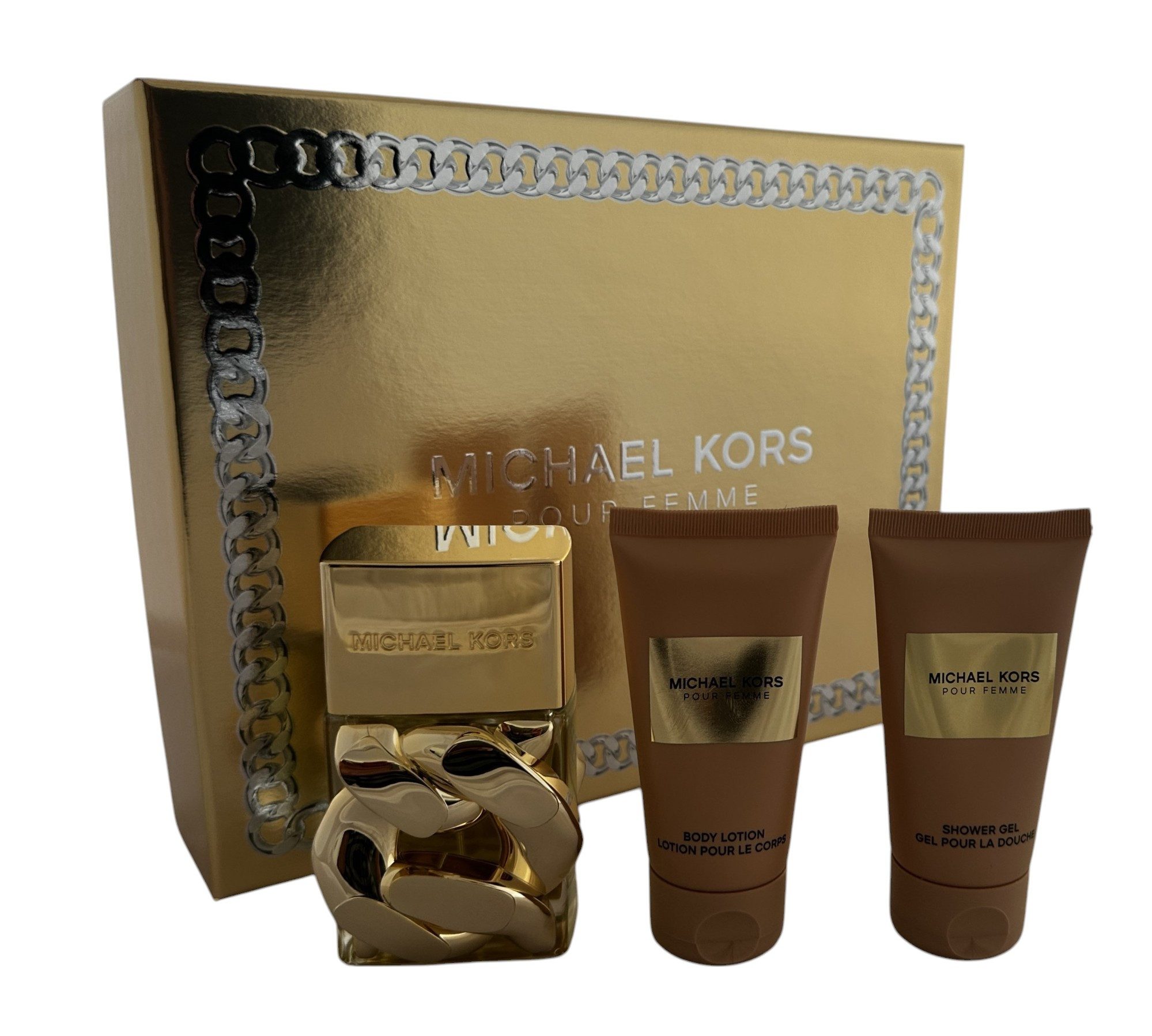 MICHAEL KORS Duft-Set Michael Kors Pour Femme Eau de Parfum 50ml + Shower Gel 50ml & BL 50ml, 1-tlg.