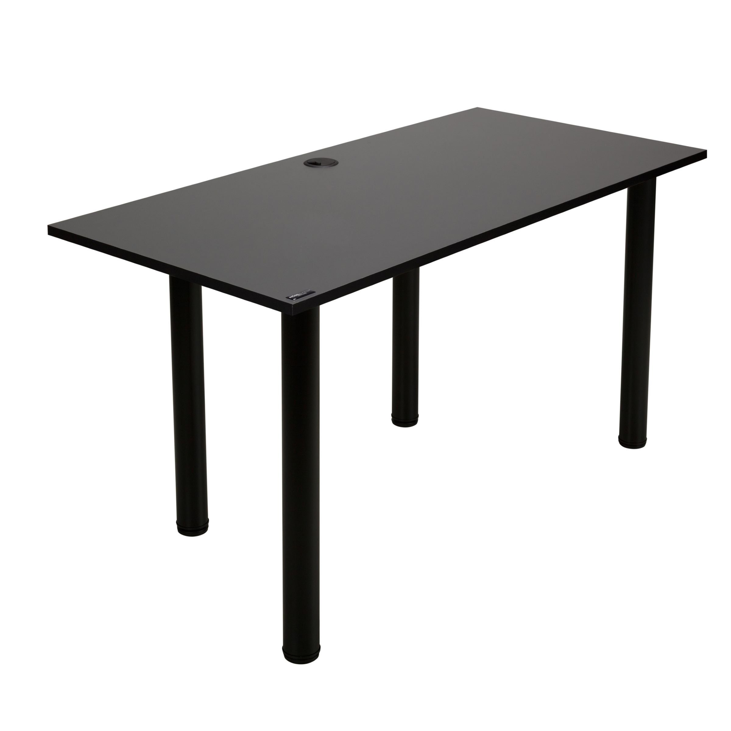 MÖBELSYSTEM Gamingtisch Gaming Schreibtisch mit LED Beleuchtung (Packung, 1 Tisch), Breite 120 cm