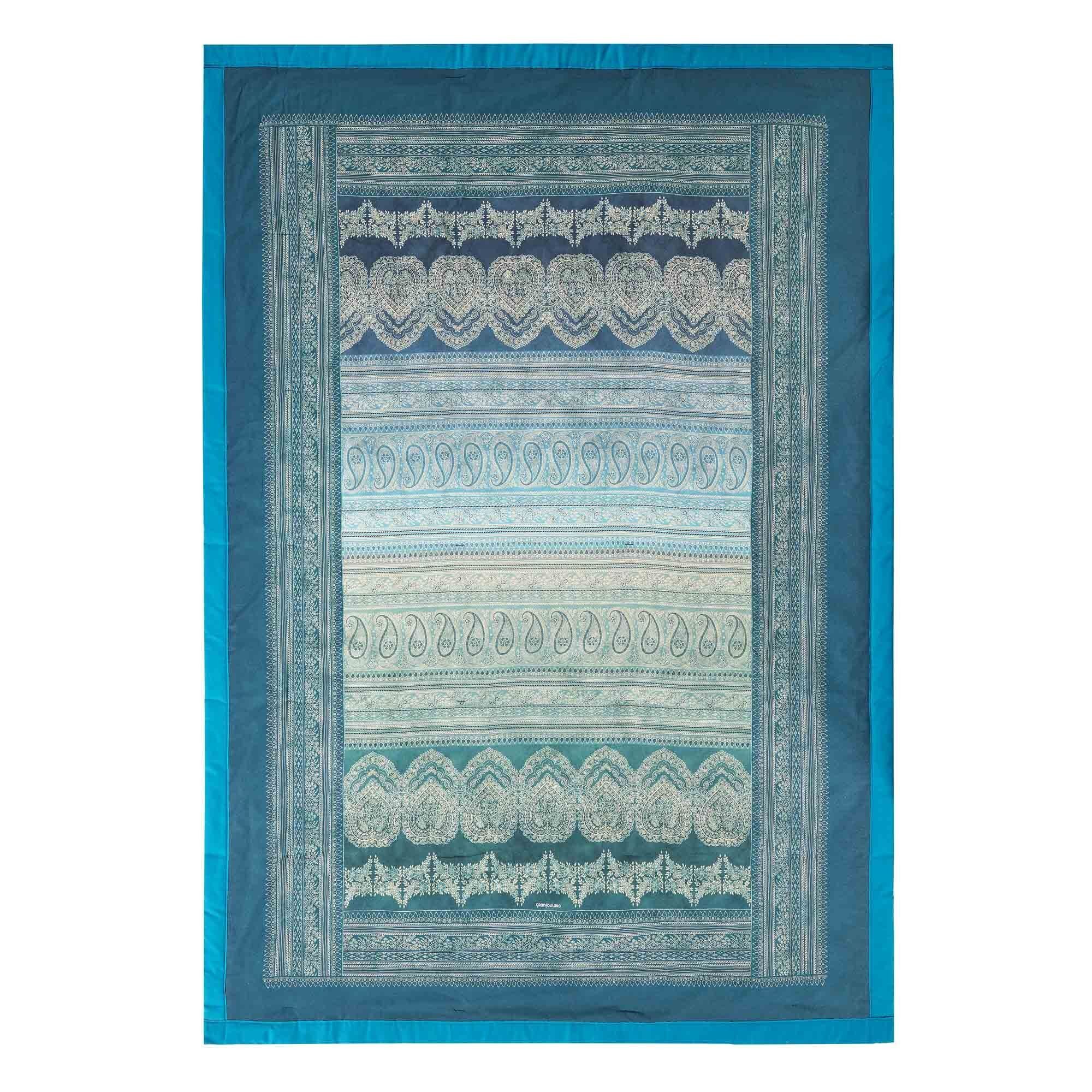 Plaid BRUNELLESCHI, Bassetti, aus Baumwolle mit Paisleymuster