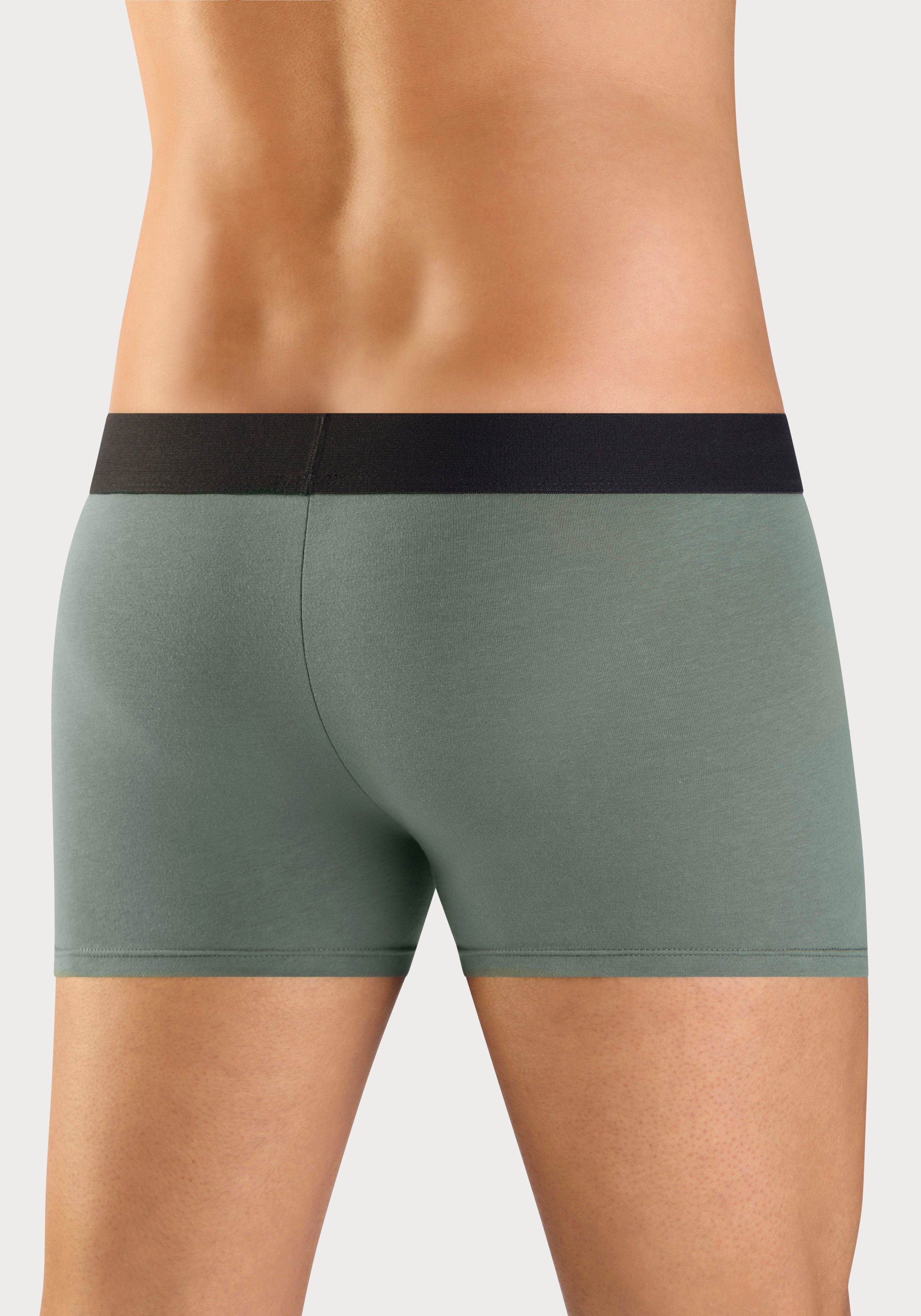 Bruno Banani Boxer Boxershorts für Herren (Packung, 4-St) Unterhosen mit Logobund