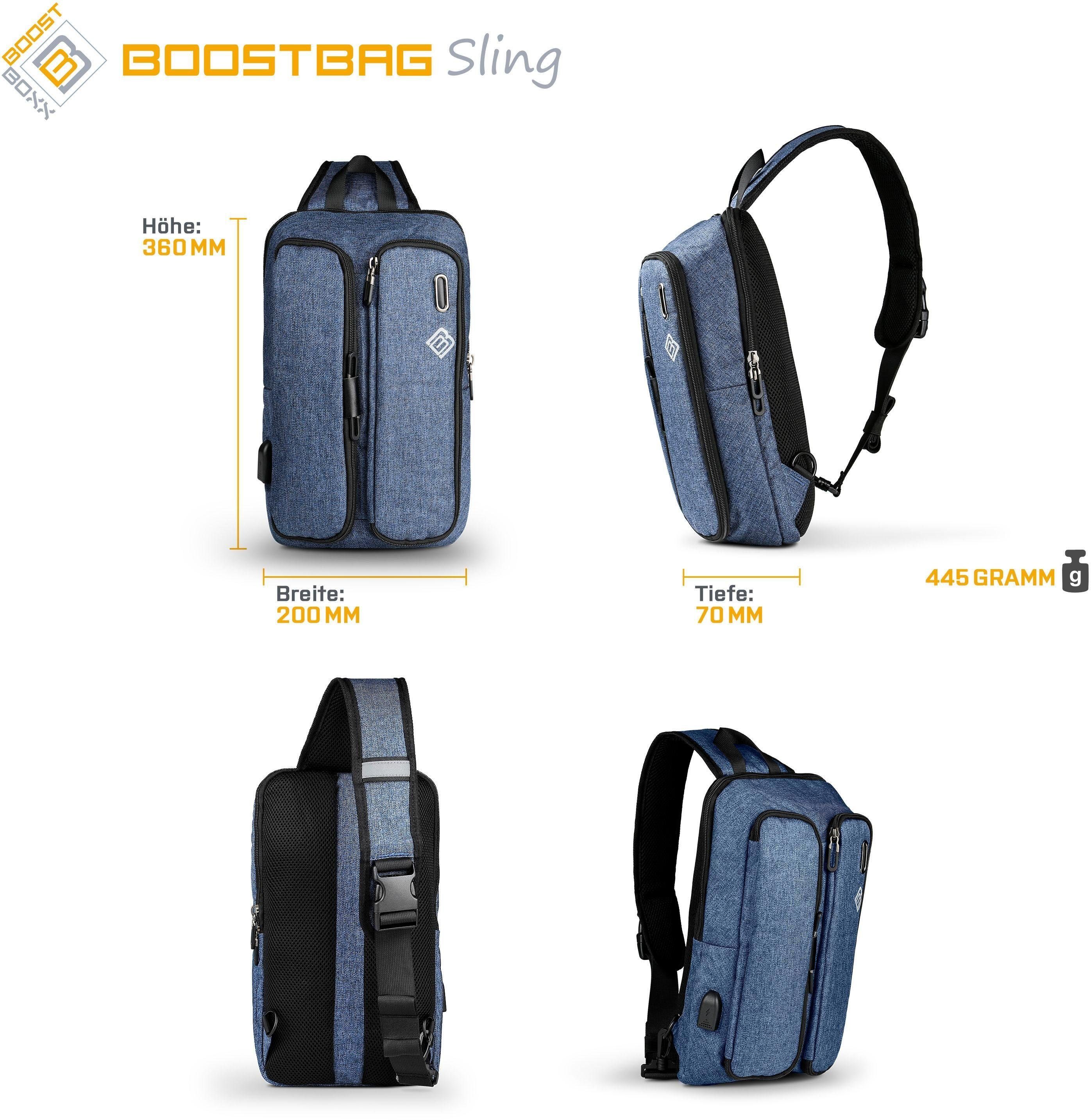 BoostBoxx Umhängetasche Boostbag Sling Crossbag günstig online kaufen