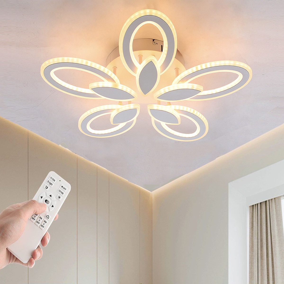 oyajia Deckenleuchte 40W LED Deckenlampe, 10 günstig online kaufen