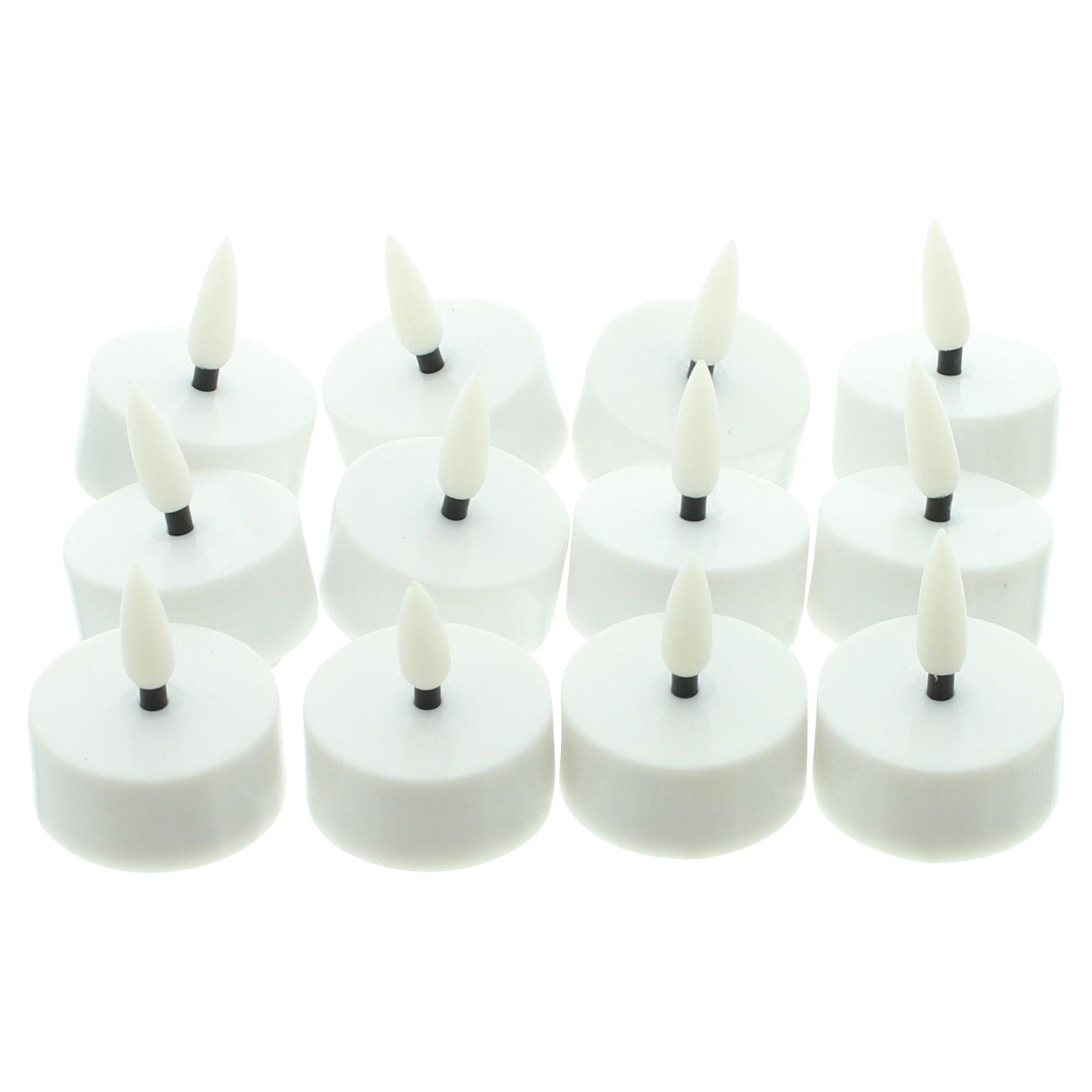 LED-Kerze LED-Teelicht "Shine", 12er Set