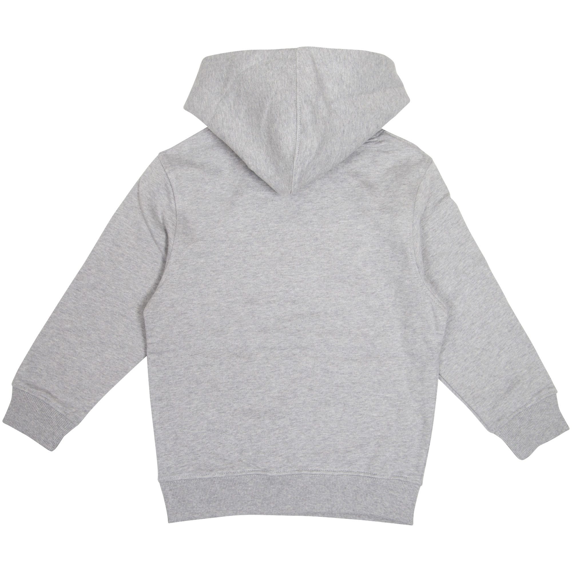 FC St. Pauli Kapuzenpullover Kinder Hoodie Totenkopf Groß (Grau) 100% Baumwolle
