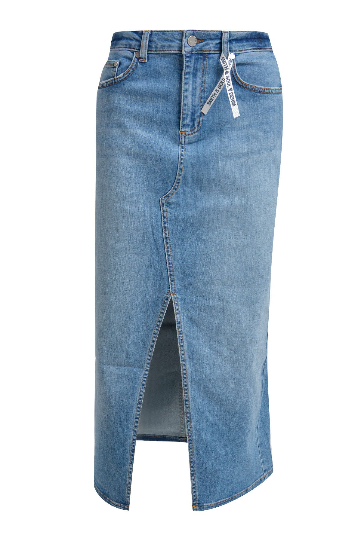 Smith & Soul Jeansrock lang Denim
