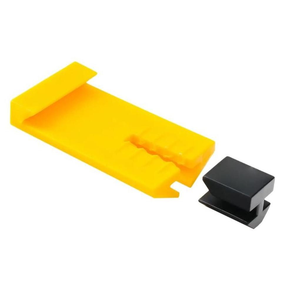 Tevo Tech Leisten-Befestigungsclips Schnellputzprofil Clips System 100 Stk., (100-St)