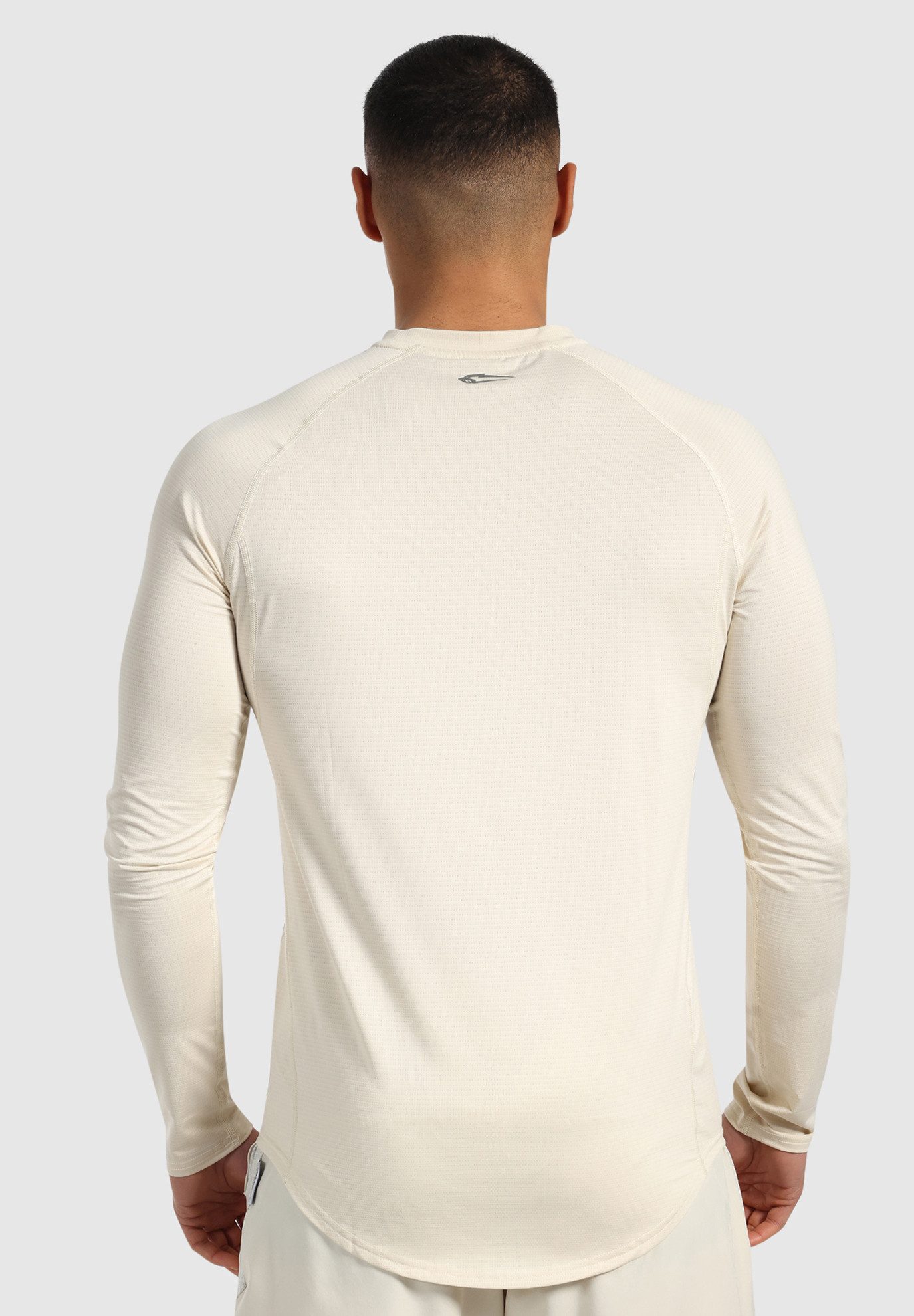 Smilodox Longsleeve Powerfit, Slim Fit Atmungsaktives Langarmshirt Schnelltrocknendes strapazierfähiges Funktionsshirt, Sport Laufen Gym