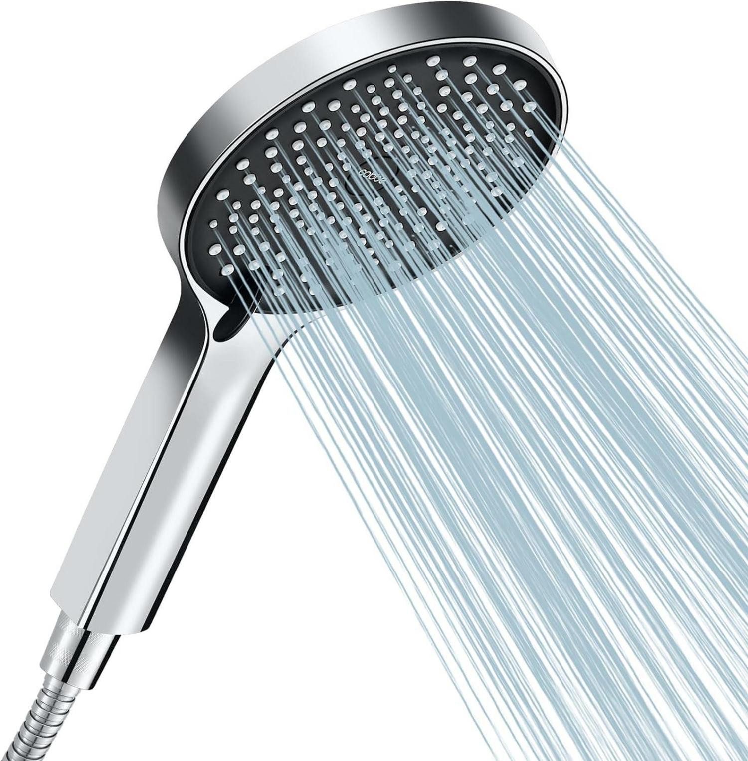 Regenduschkopf Duschkopf Wassersparend Großer Regendusche mit 3 Strahlarten