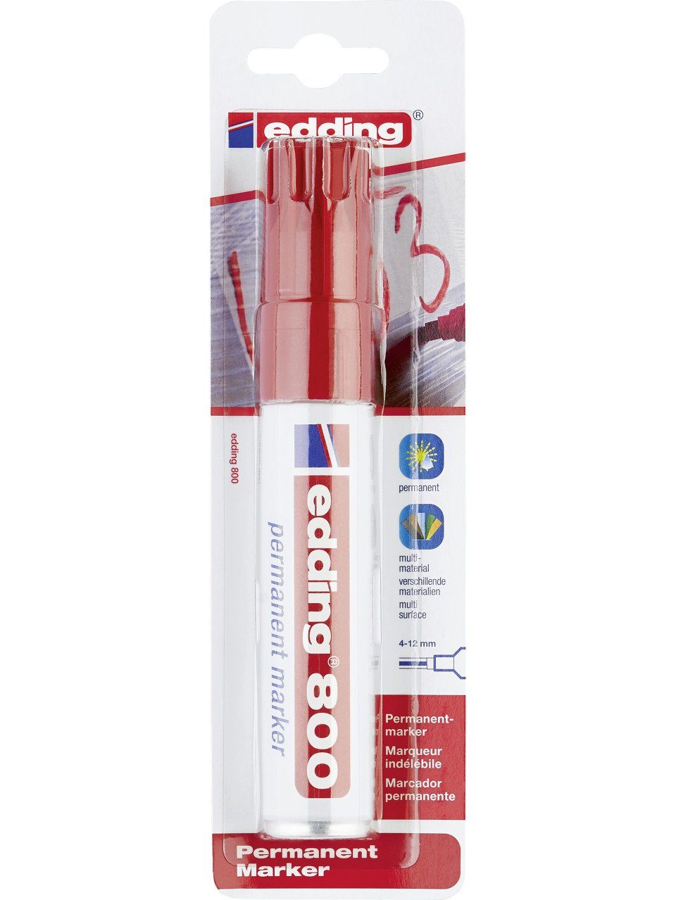 Permanentmarker edding 800 permanent marker rot