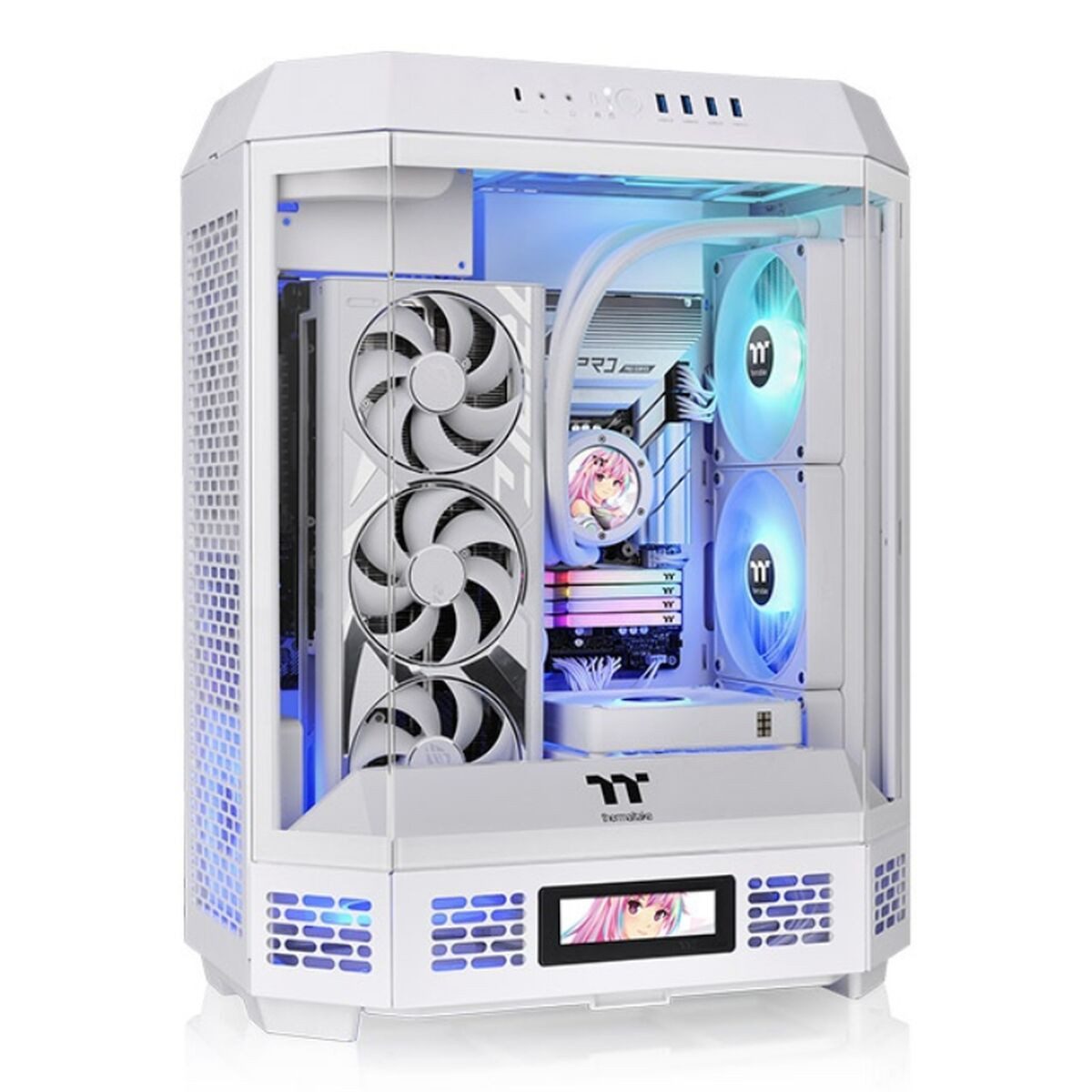 Gaming-Gehäuse ATX Semi-Tower Gehäuse THERMALTAKE CA-1Z1-00M6WN-00