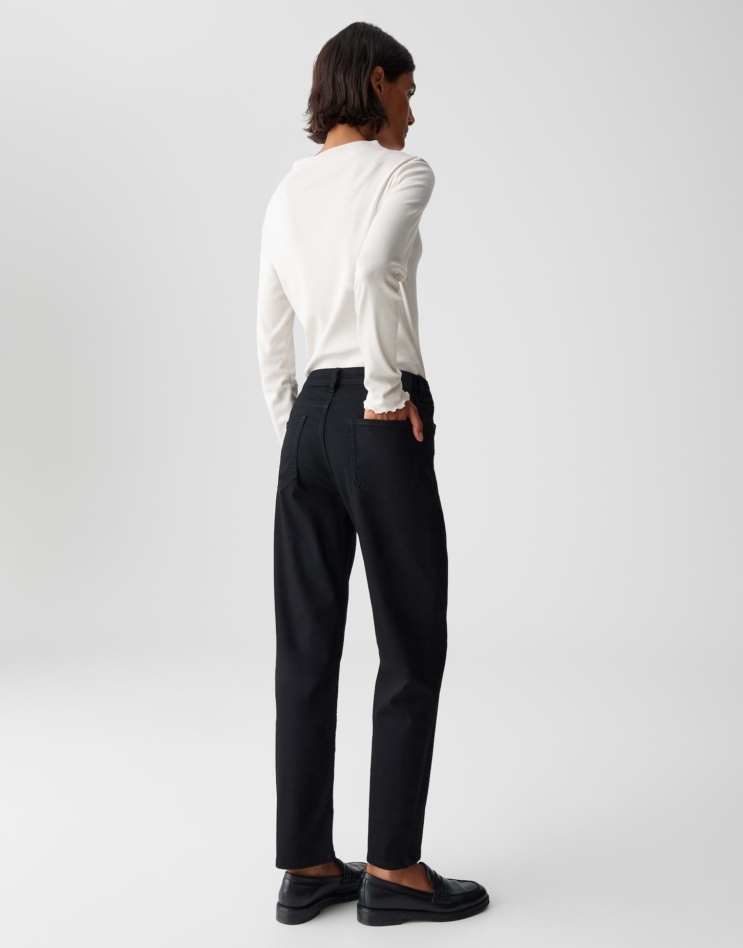 OPUS 5-Pocket-Jeans ELMA CLEVER ELMA CLEVER Straight Jeans Straight fit, Mid Rise, Cropped