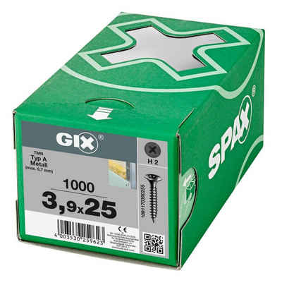 SPAX Schnellbauschraube GIX-A Packung, (1000 St)