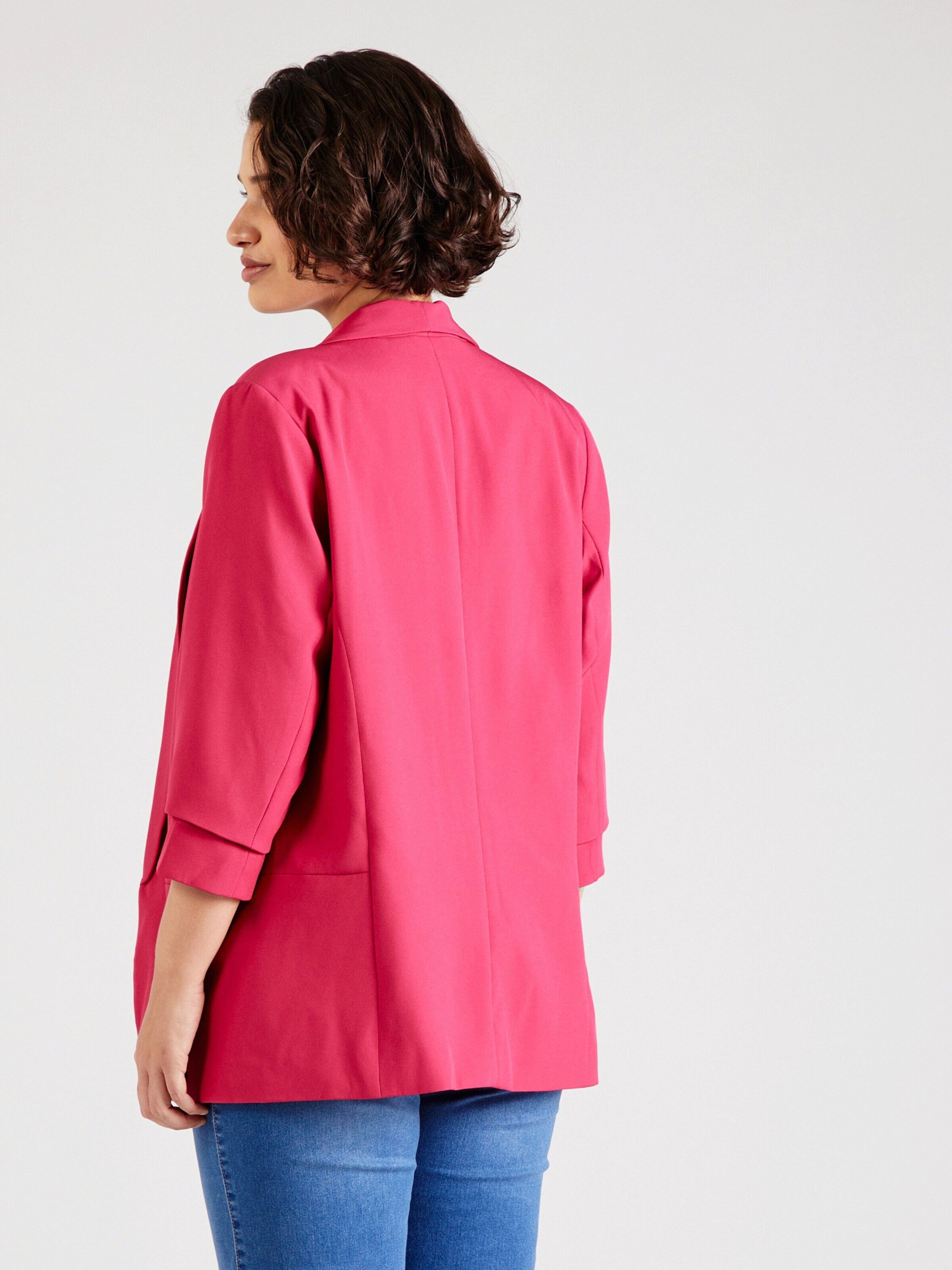 ONLY CARMAKOMA Kurzblazer (1-tlg) Drapiert/gerafft