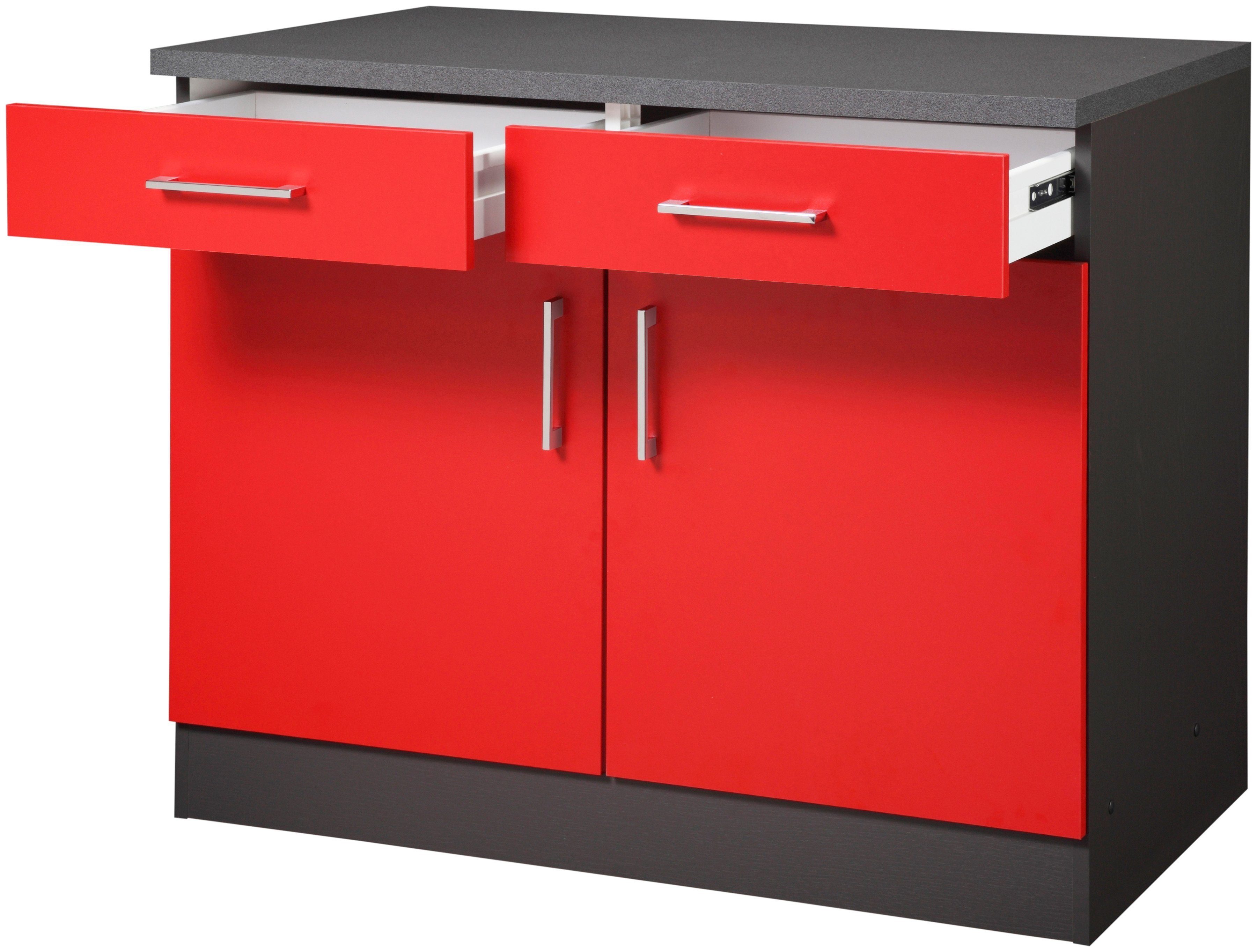 KOCHSTATION Unterschrank KS-Paris Breite 100 cm