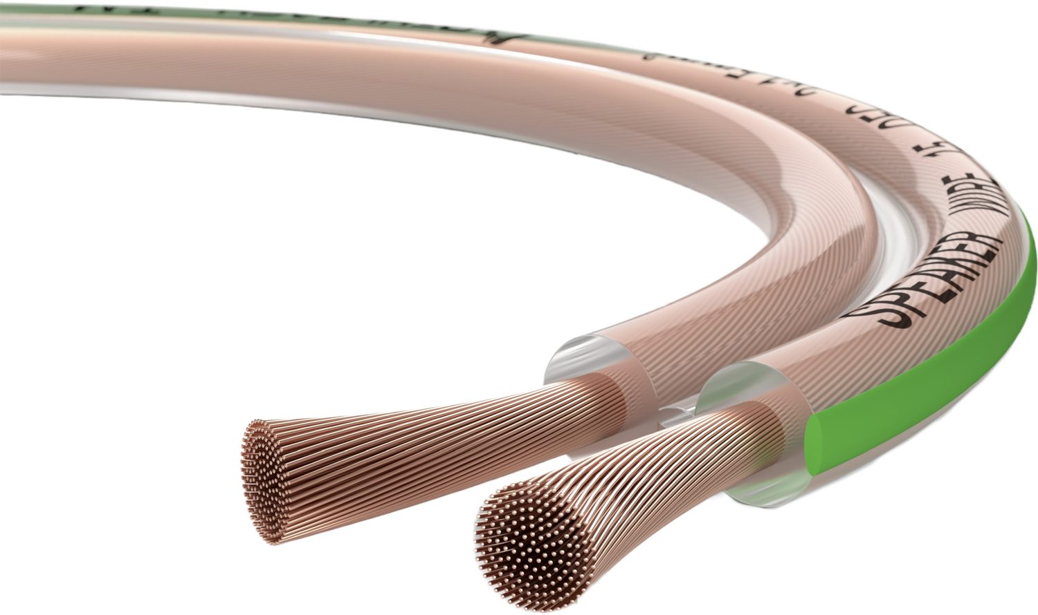 OEHLBACH Speaker Wire SP-15 Lautsprecherkabel 2 x 1,5 mm² Audio-Kabel, offnes Ende, offnes Ende (1000 cm), Flexibel, Hochwertiges Kupfer