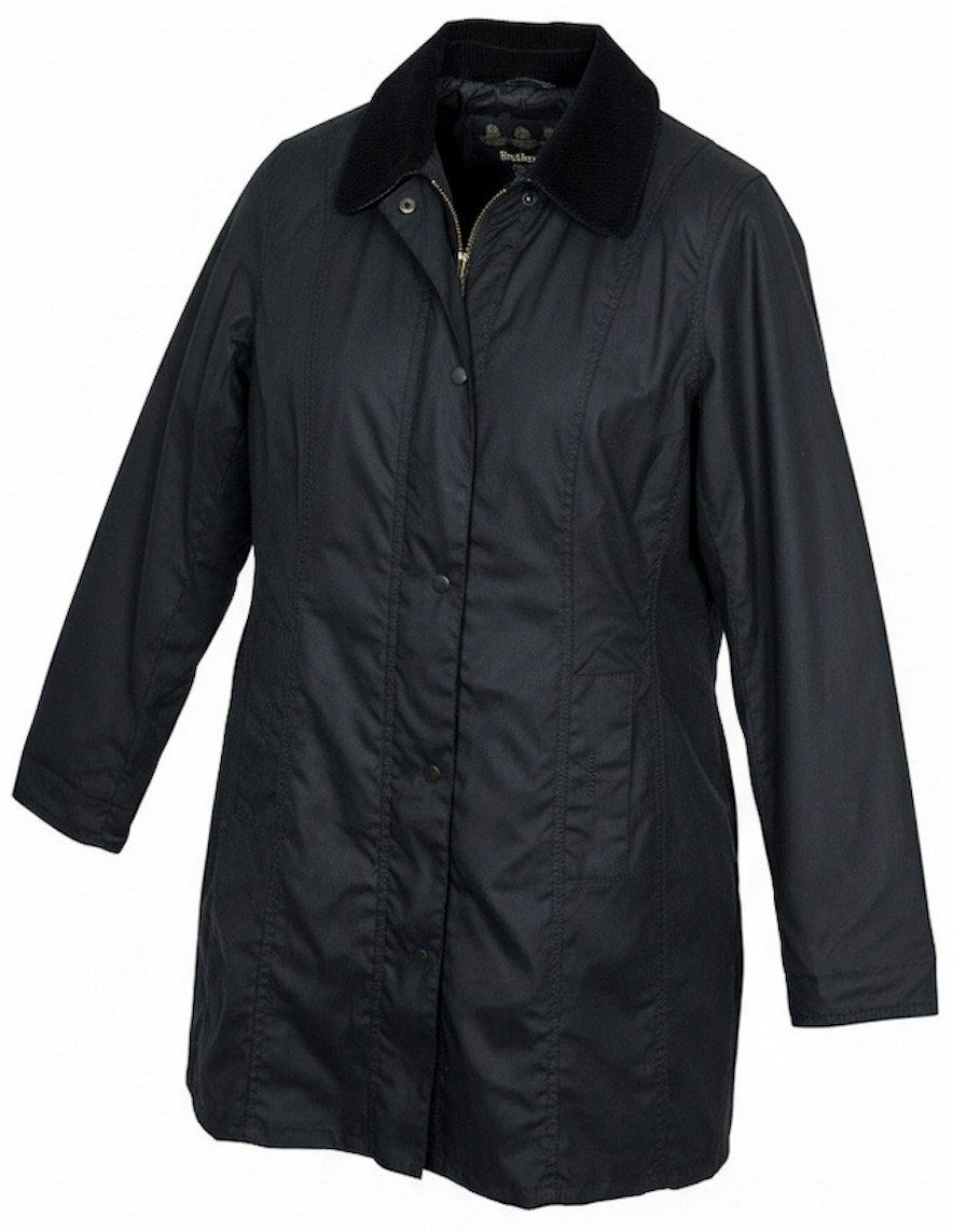 Barbour Outdoorjacke BARBOUR Belsay Waxjacke Damen Black