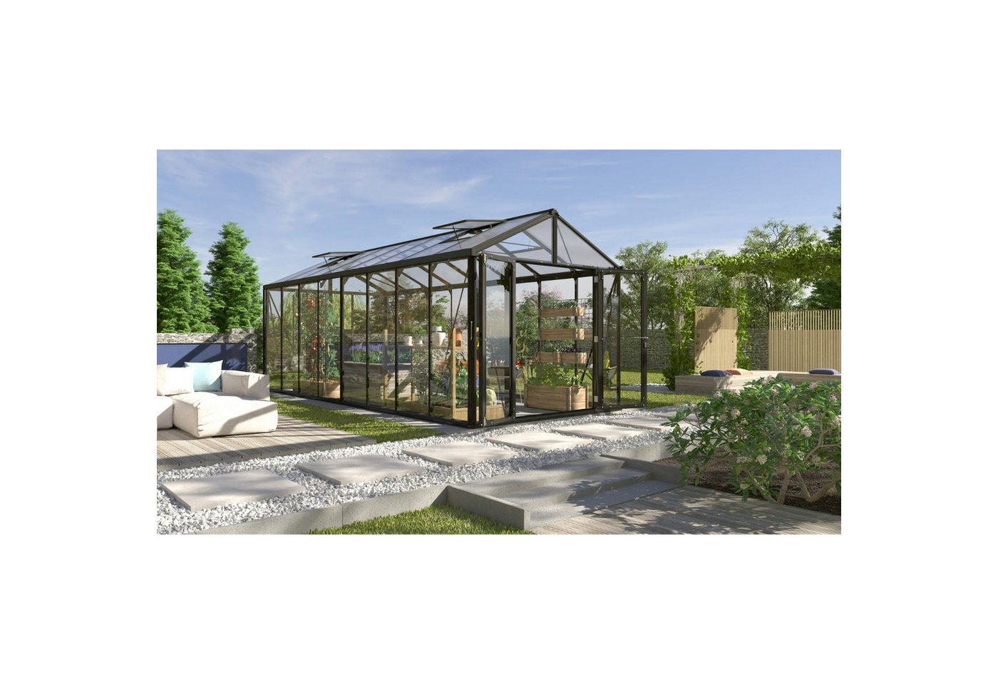 Vitavia Gewächshaus Zeus Comfort 15700,... Vitavia Gewächshaus Zeus Comfort 15700,...