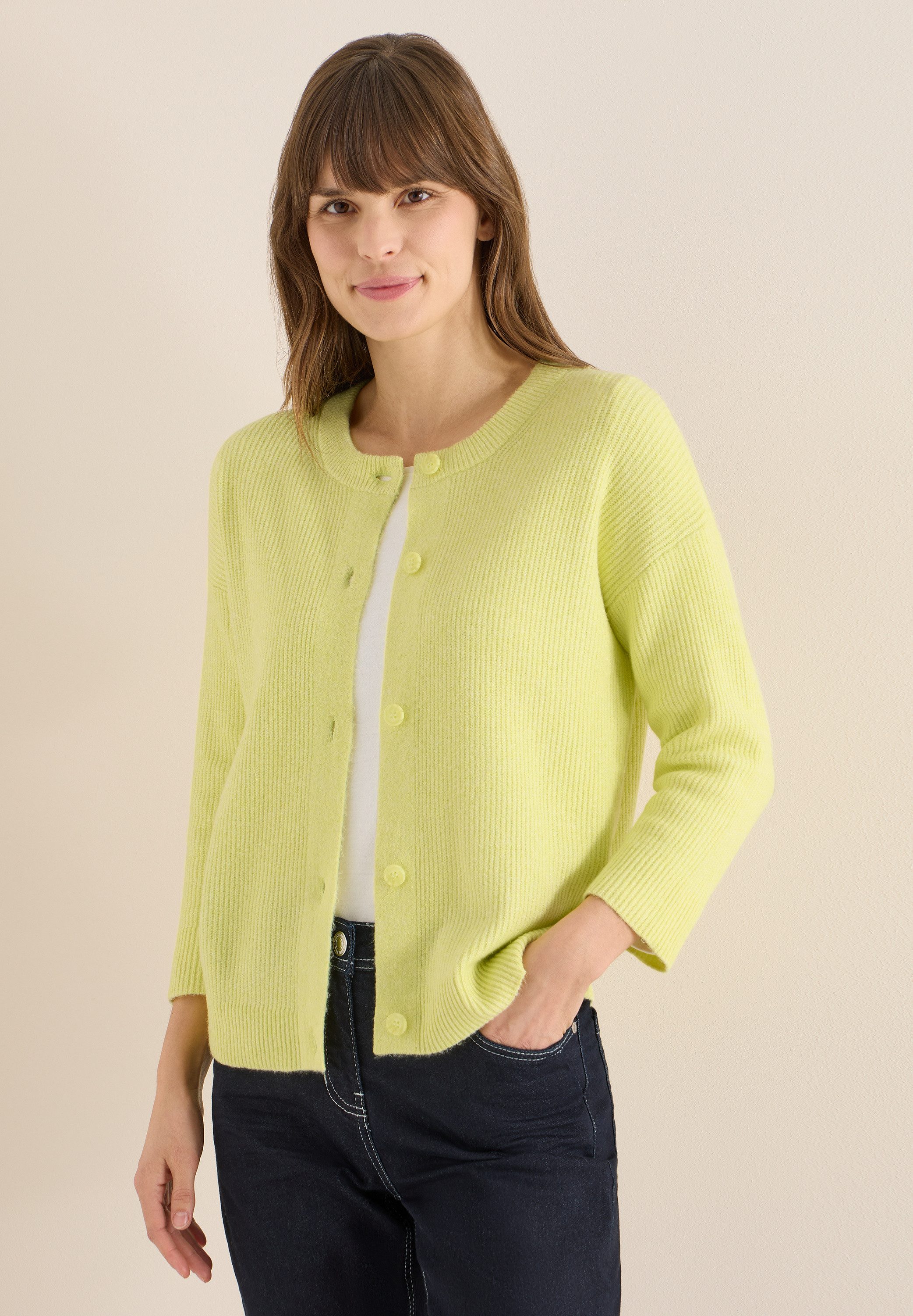 CECIL Cardigan mit 3/4 Ärmeln