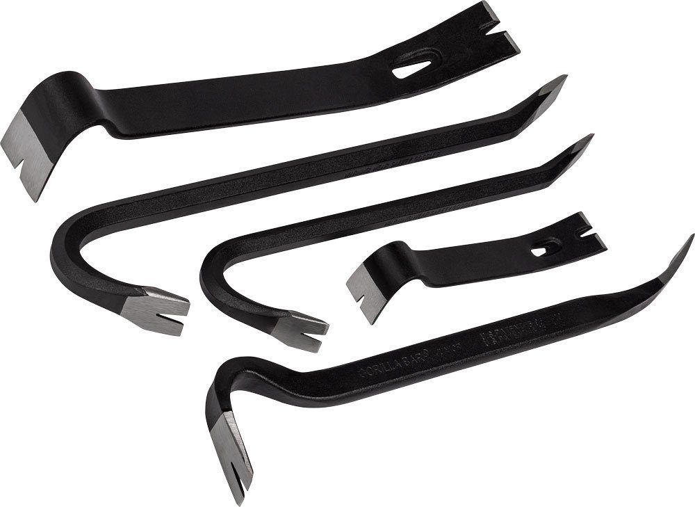 Brecheisen Roughneck Brecheisen / Nageleisen Set 5-teilig aus legiertem Stahl
