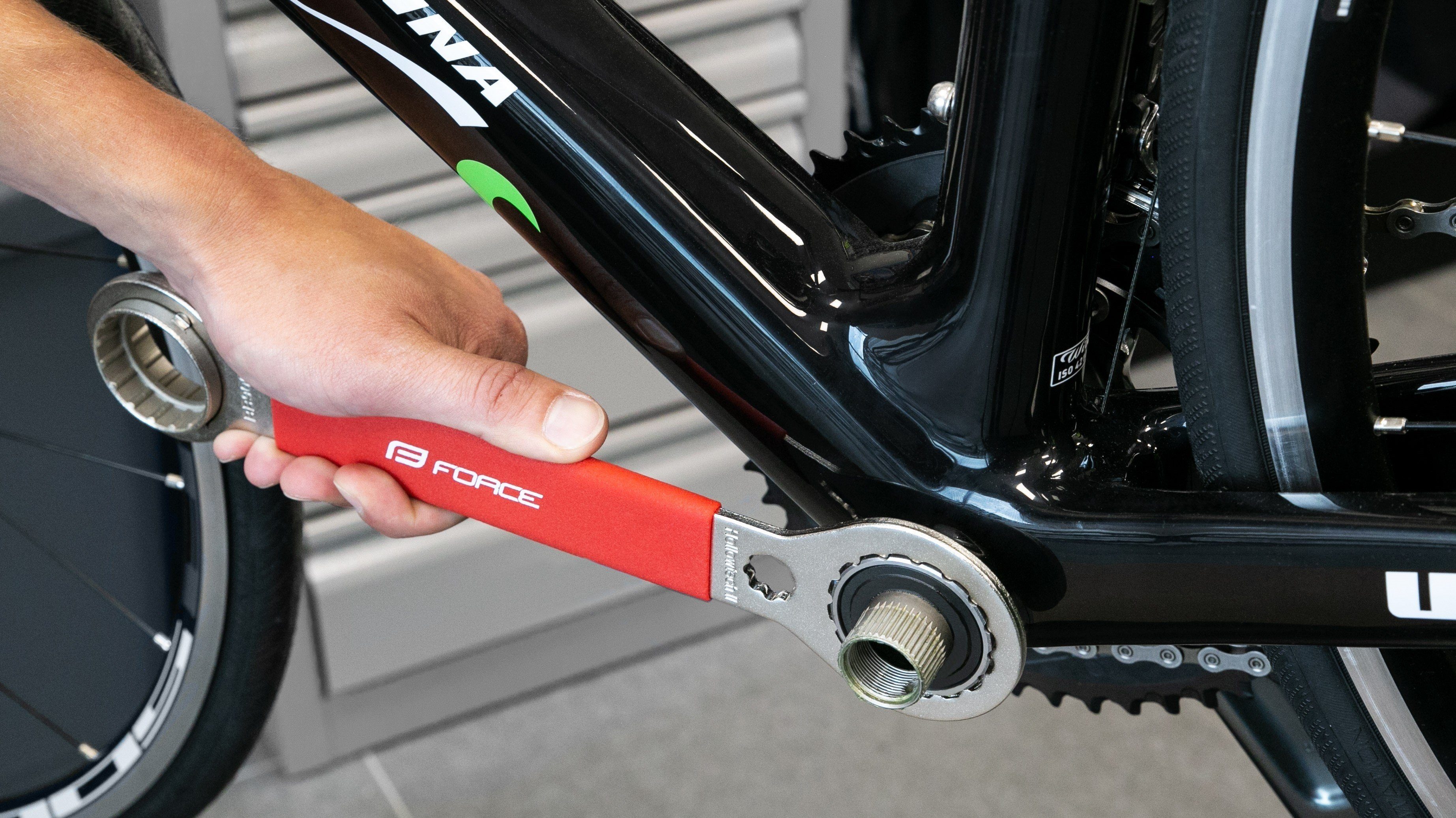 FORCE Fahrradwerkzeugset Schraubenschlüssel für SH HollowTech II / BB9000 / R60 cups