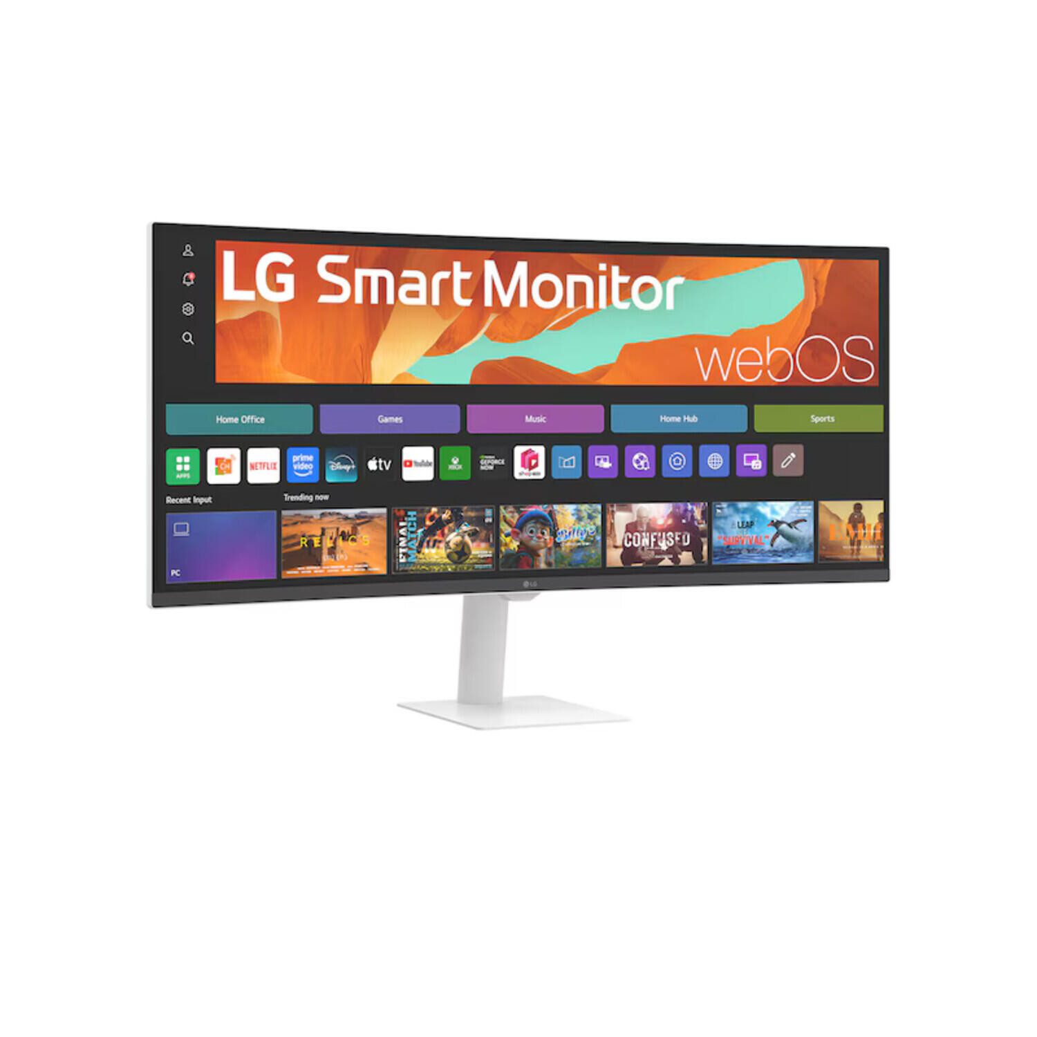 LG 34U601SA-W TFT-Monitor (3440 x 1440, 5 ms Reaktionszeit, 100 Hz, VA Panel)