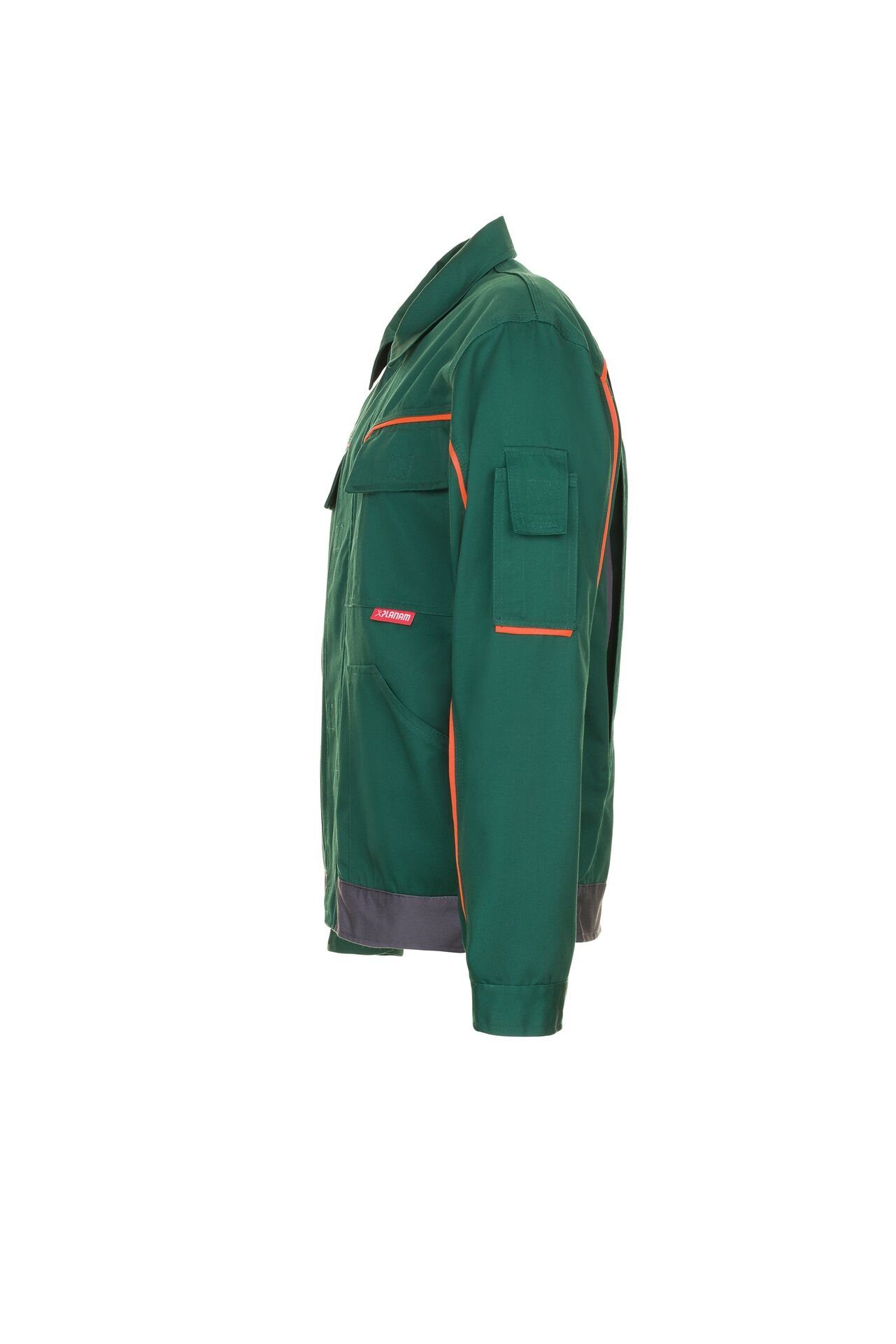 Planam Arbeitsjacke V2 Bundjacke Visline grün/orange/schiefer Größe 62