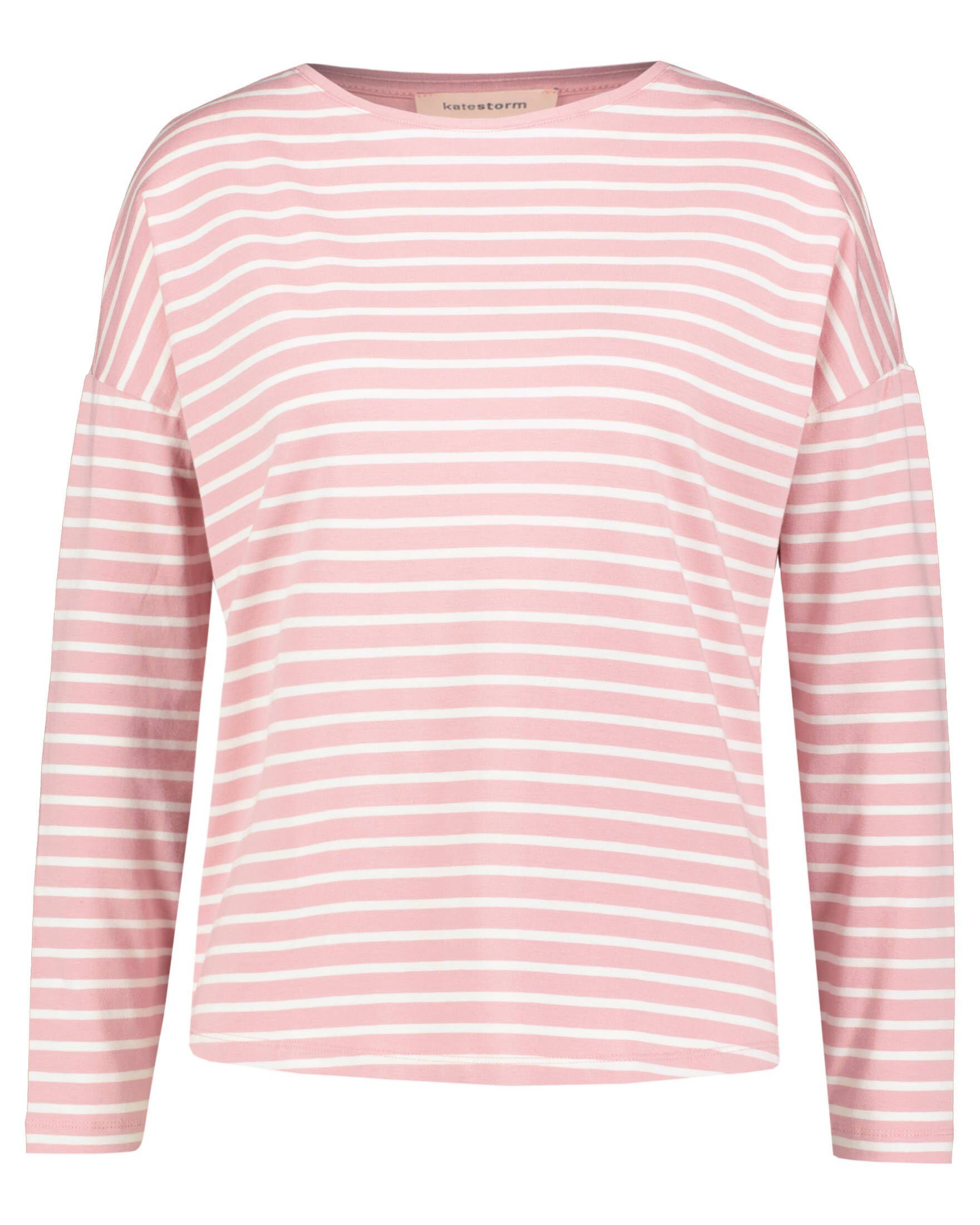 Kate Storm T-Shirt Damen Langarmshirt (1-tlg), Aus einer hochwertigen  Baumwollqualität