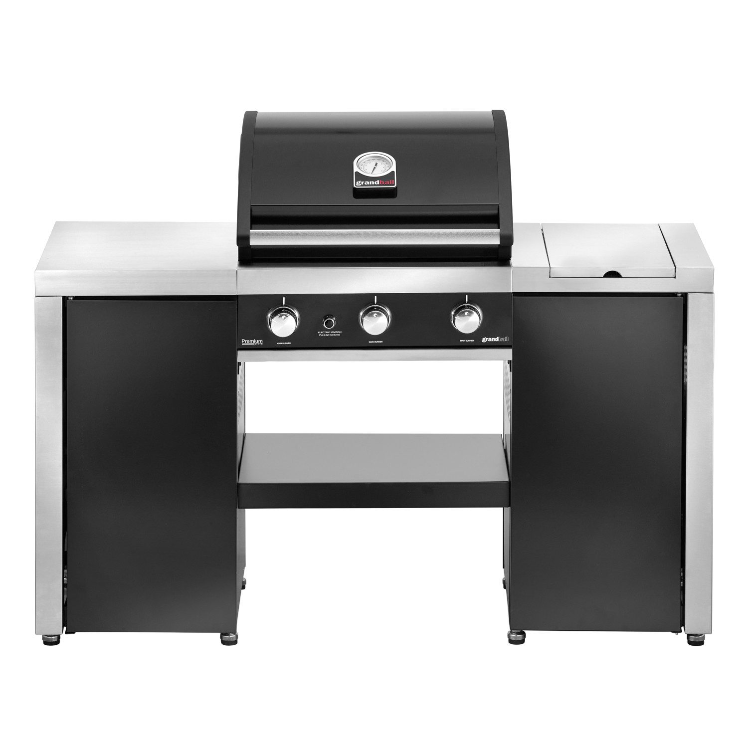 GrandHall Gasgrill Grandhall Premium G3 Island Gasgrill