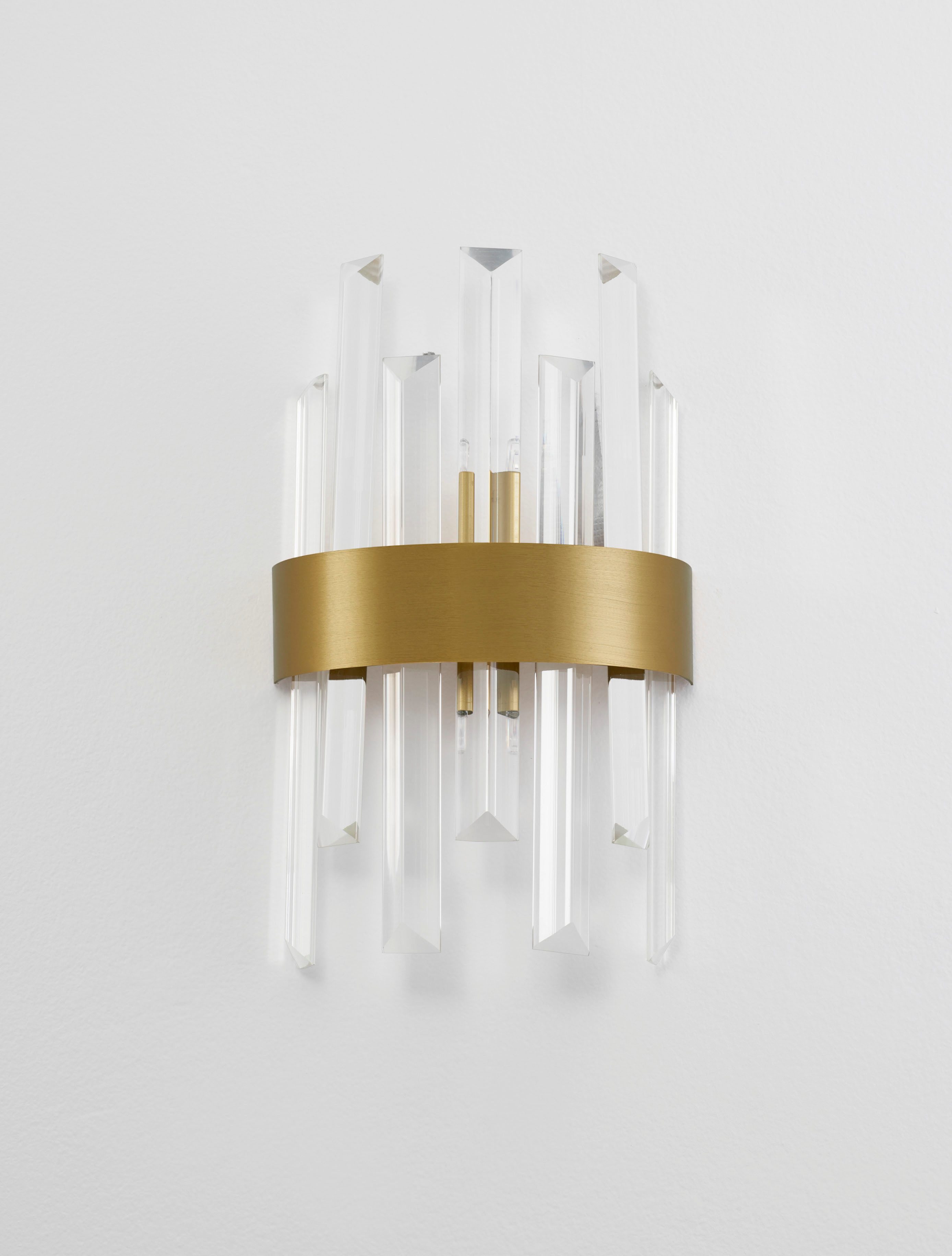 Nova Luce Wandleuchte CROWN, Dimmfunktion, ohne Leuchtmittel, Ohne Beleuchtung