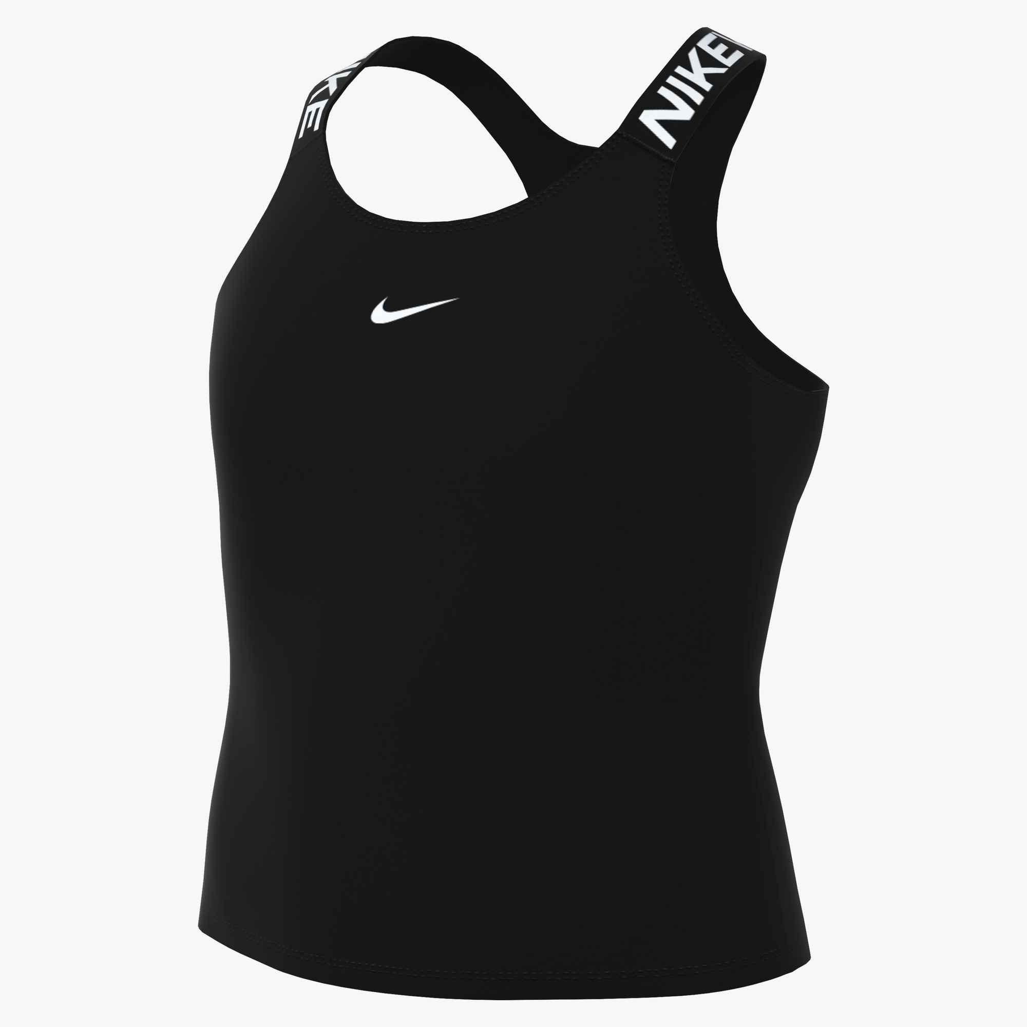 Nike T-Shirt Nike Pro Big Kids' (Girls) Dri-FIT Tank Top für Teens, mit Rundhalsausschnitt, aus Polyester und Elasthan