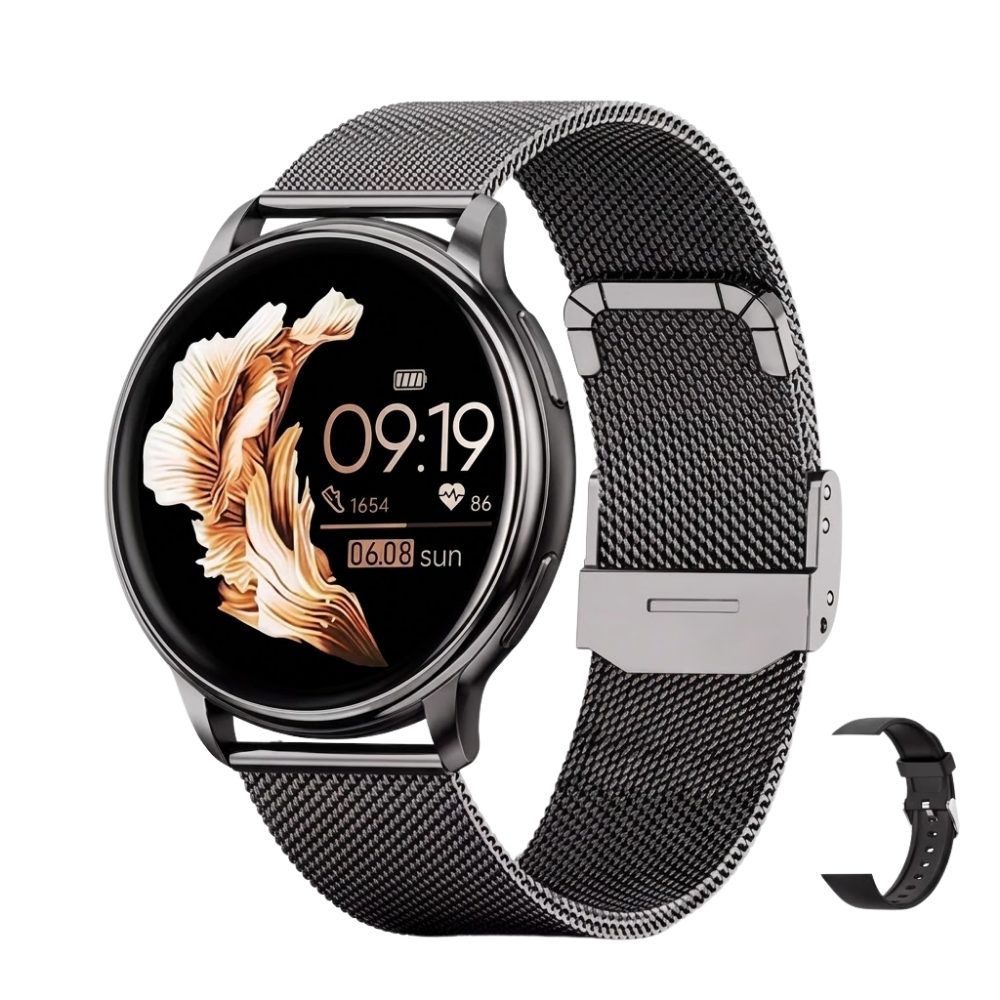 Lige Bluetooth-Smartwatch Sport- & Fitnesstracker Smartwatch (3,35 cm), individualisierbares Zifferblatt, Spritzwassergeschützt