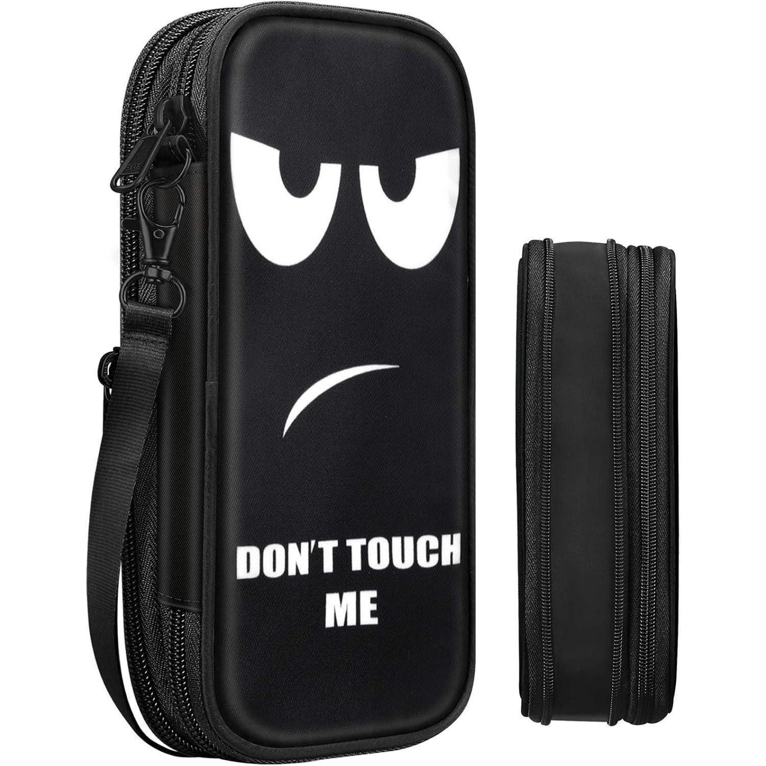 Federmäppchen Federmäppchen Federtasche Schlamperbox Stifthalter Za Don't Touch