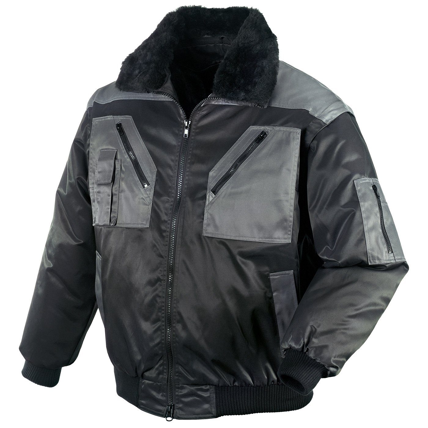 40% 60% Obermaterial: Polyamid, Norway Pilotenjacke, warm, Arbeitsjacke Pilot Baumwolle