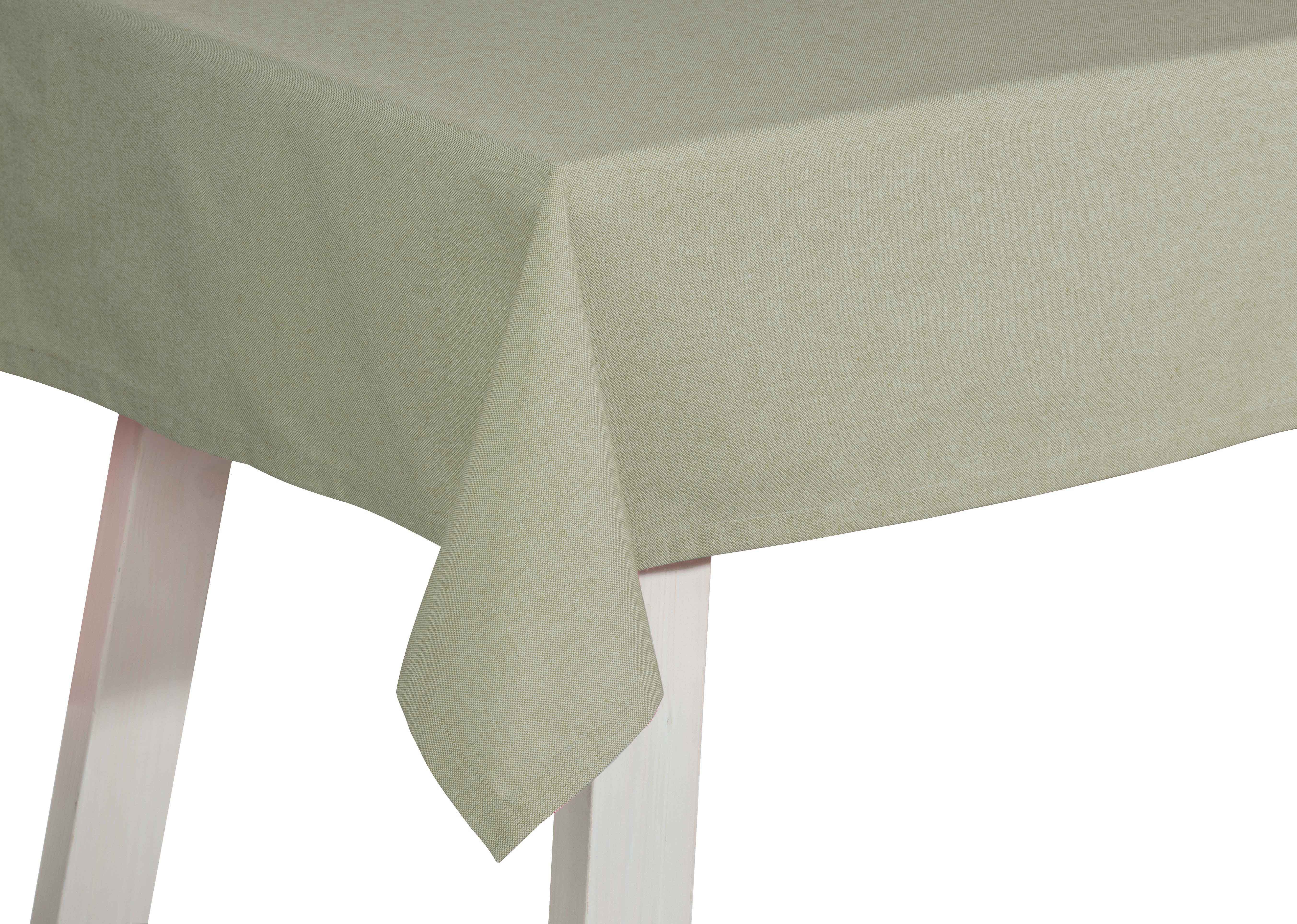PICHLER Tischdecke Melierte Baumwolle meliert Tischdecke 1er Set 250 x 150 cm FARO Recht (1-tlg), Tischdecke Tischläufer Fest Feier Kommunion