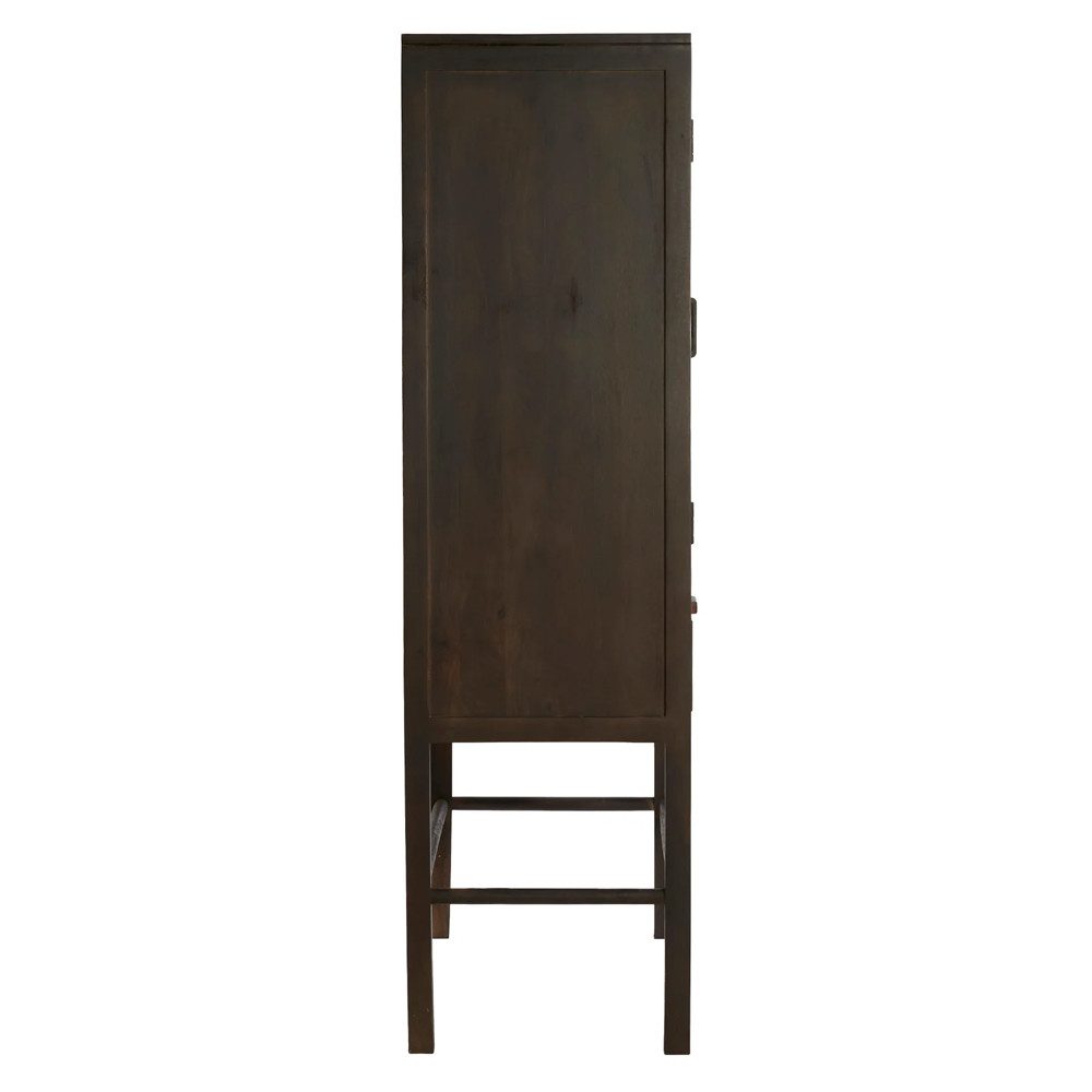 Light & Living Highboard Highboard NIPOS von Light & Living mit Schublade 90x45x160cm Mangoholz