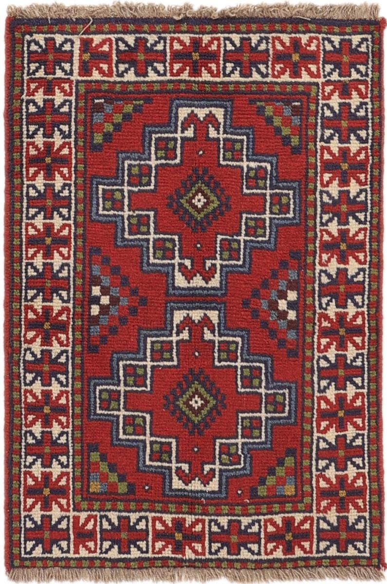 Orientteppich Trading, Handgeknüpfter 10 / Nain Orientteppich mm 59x88 rechteckig, Perserteppich, Shiraz Höhe: