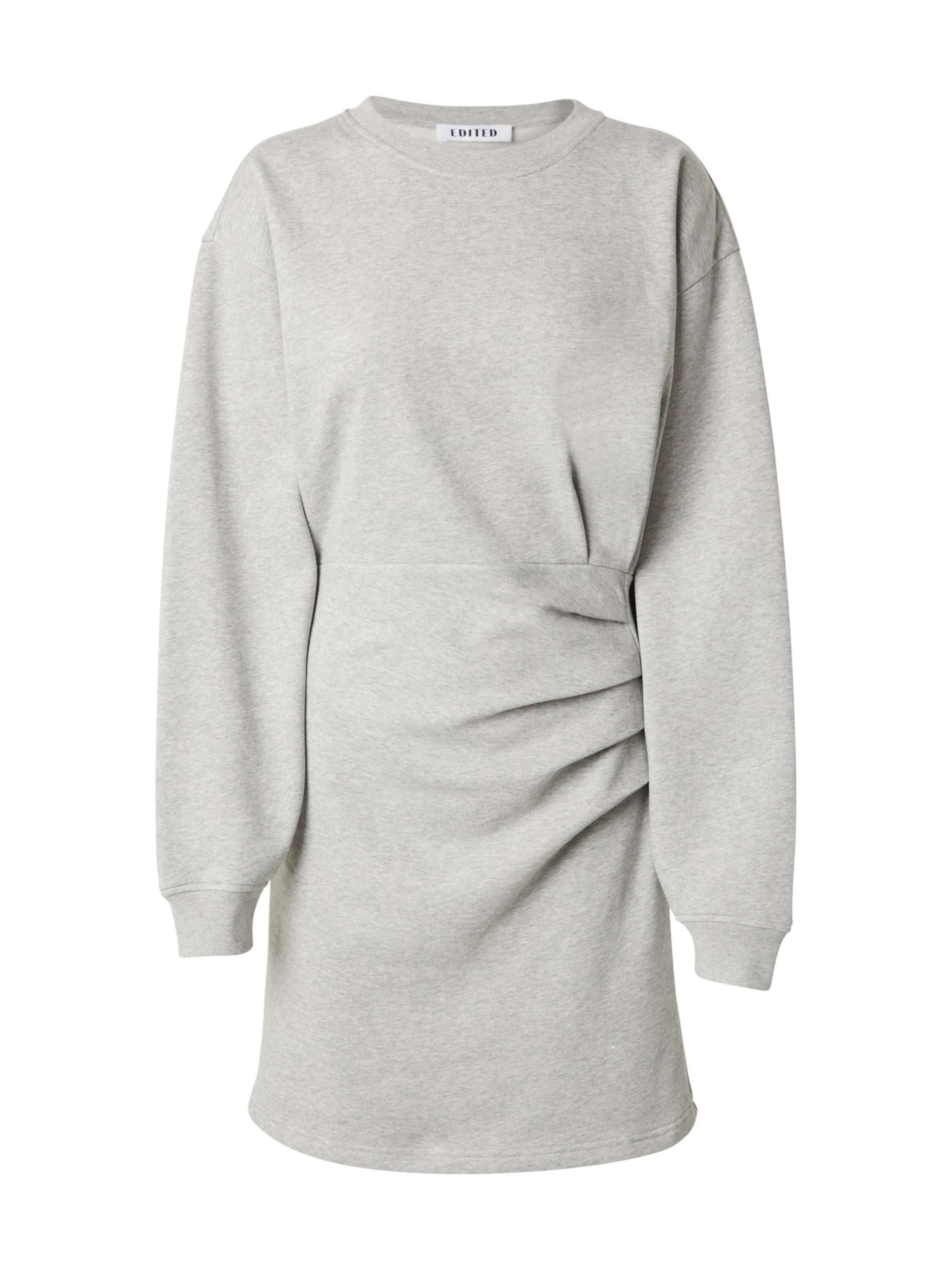 EDITED Sweatkleid Lisabat (1-tlg) Drapiert/gerafft günstig online kaufen