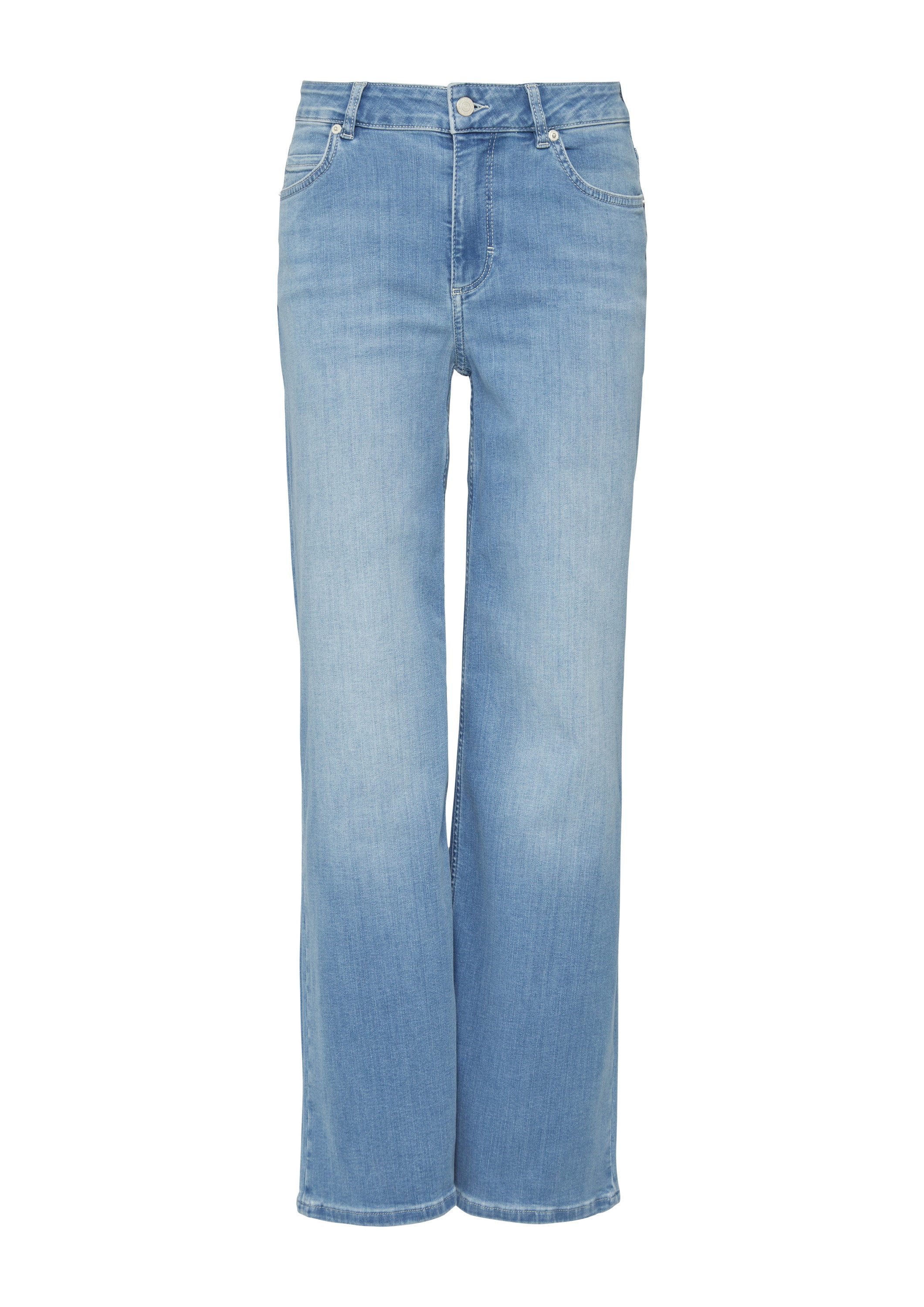comma Weite Jeans Jeans-Hose Elastische Jeans mit Wide Leg günstig online kaufen